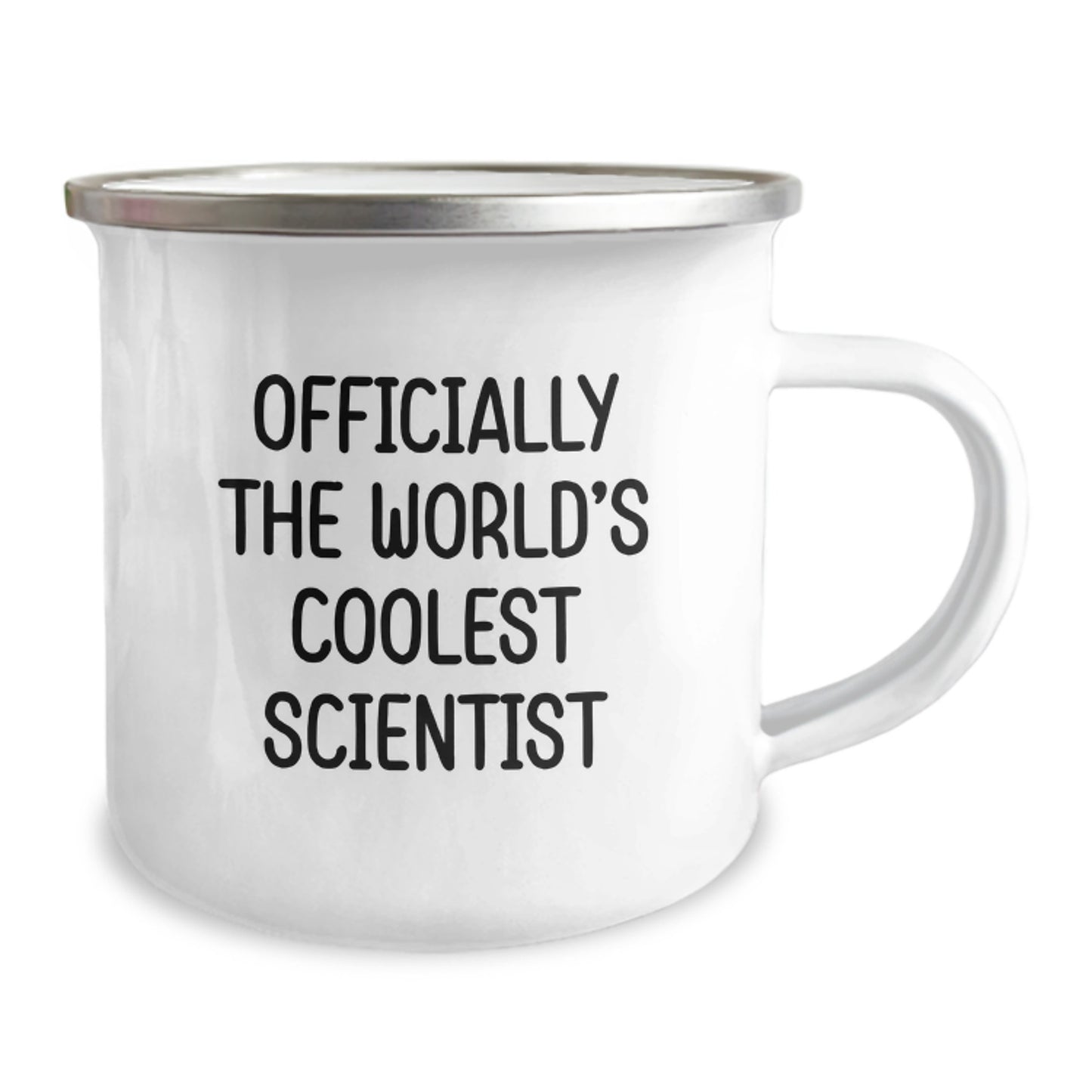 Scientist Keepsake Camping Mug for Him Birthday Gift - Image 2