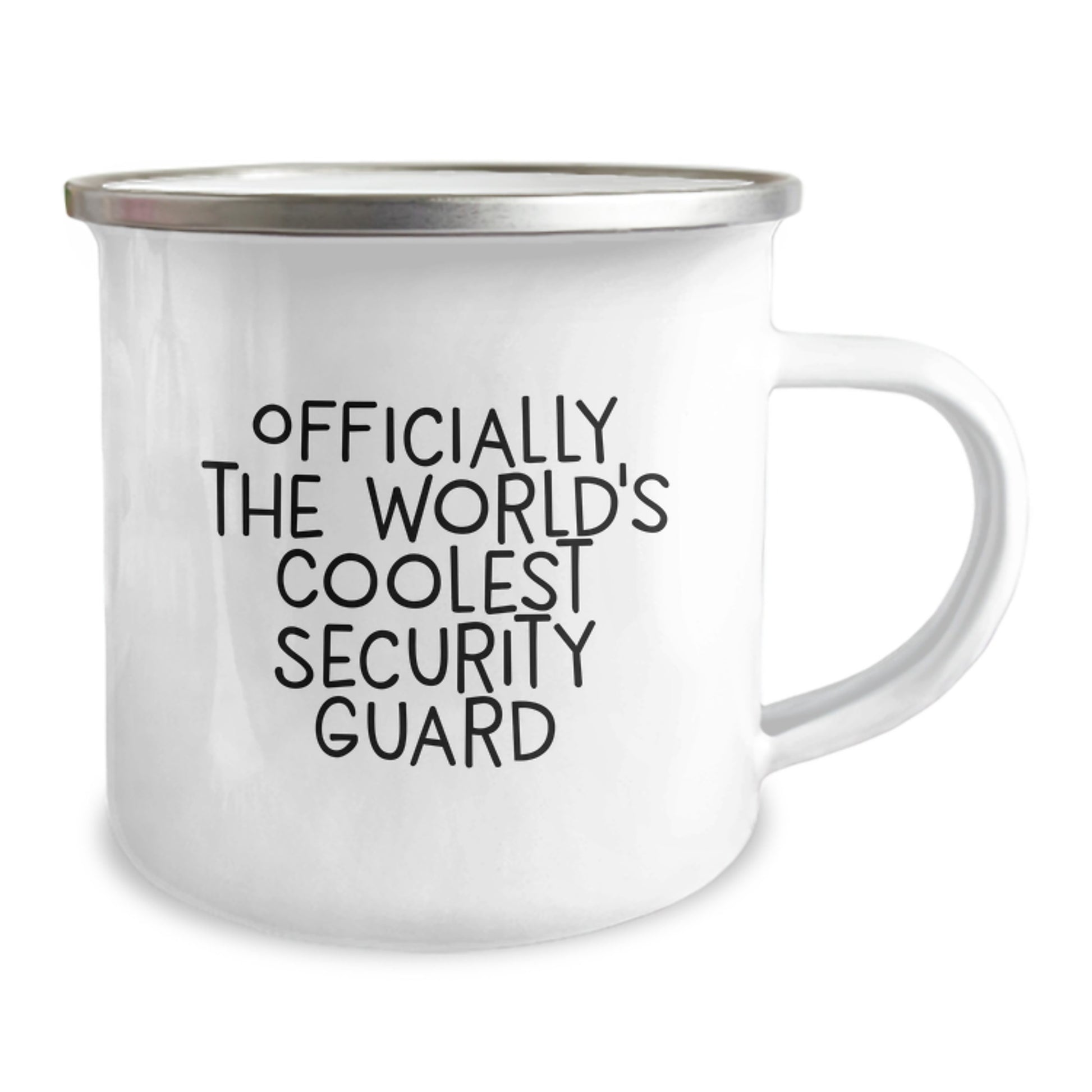 Funny Security Guard Gifts from Friends - Officially The World's Coolest Security Guard Graduation Unique Mugs for Men Women Coworkers Family with Camping Mug - Image 2