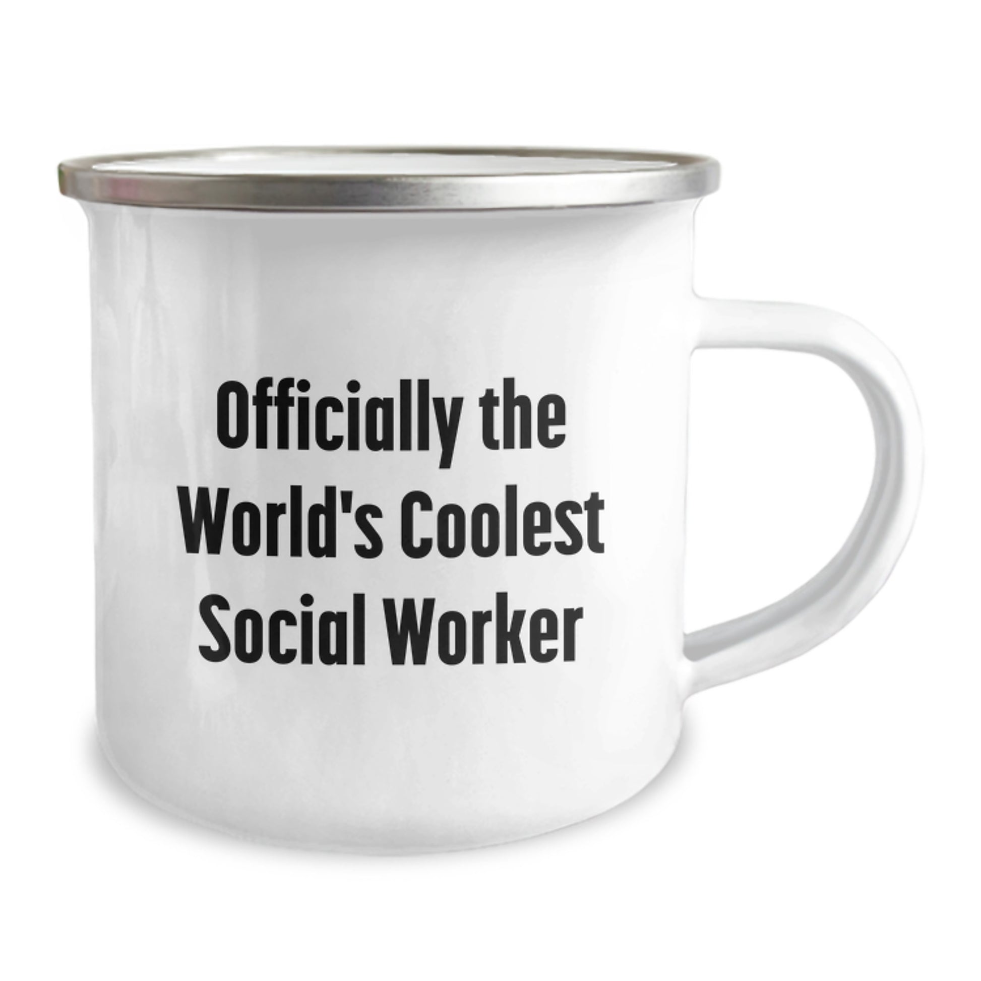 Social Worker Keepsake Mug for Him Birthday Gift – World's Coolest - Image 2