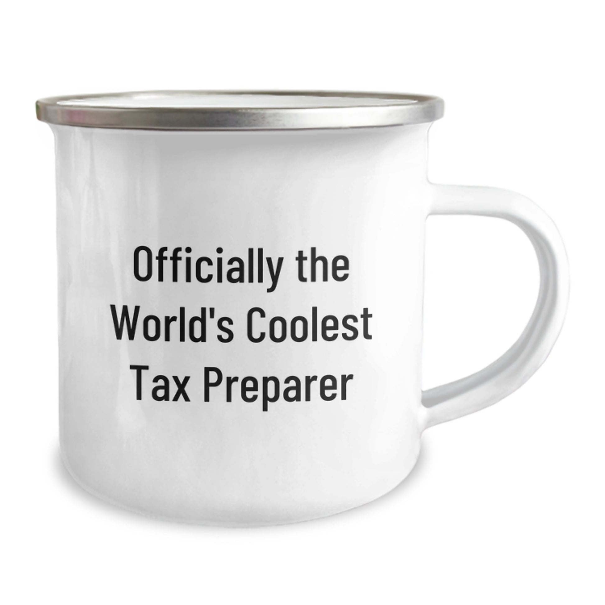 Officially The World's Coolest Tax Preparer, Funny Camping Mug Gifts for Tax Preparer Men - Graduation Unique Gifts from Friends to Family - Image 2