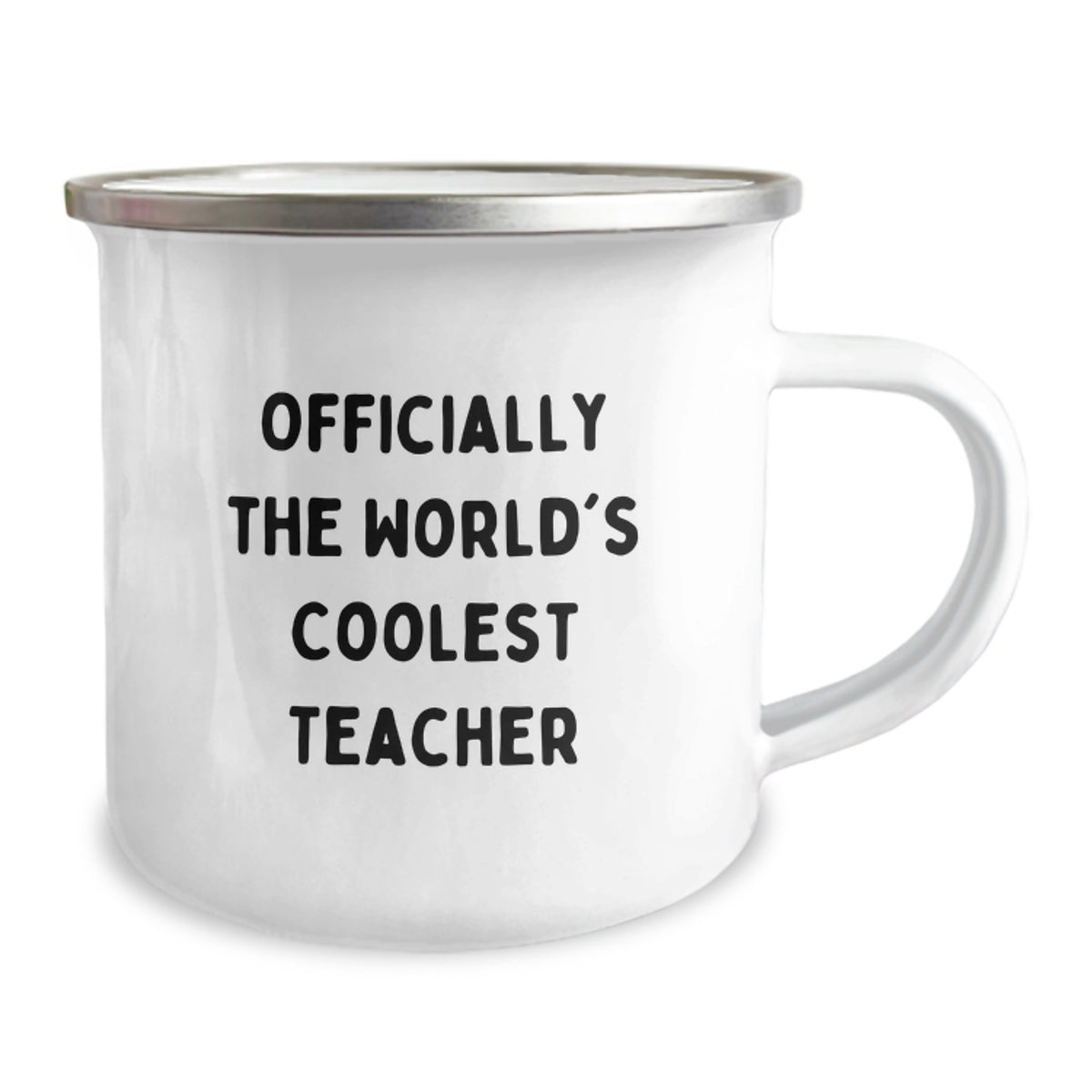 Teacher Gift for Him Officially The World's Coolest Teacher Camping Mug - Image 2