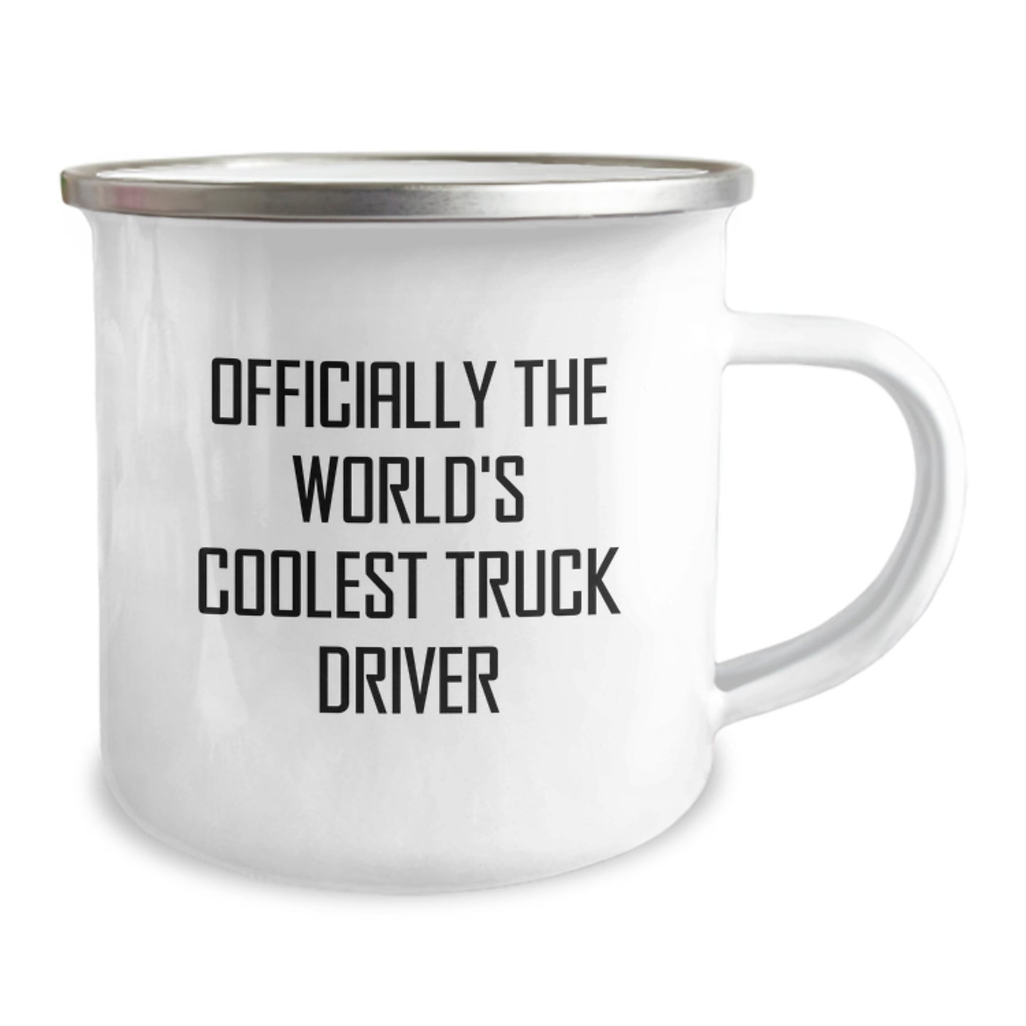 Truck Driver Keepsake Camping Mug for Him Birthday Gift Officially The - Image 2
