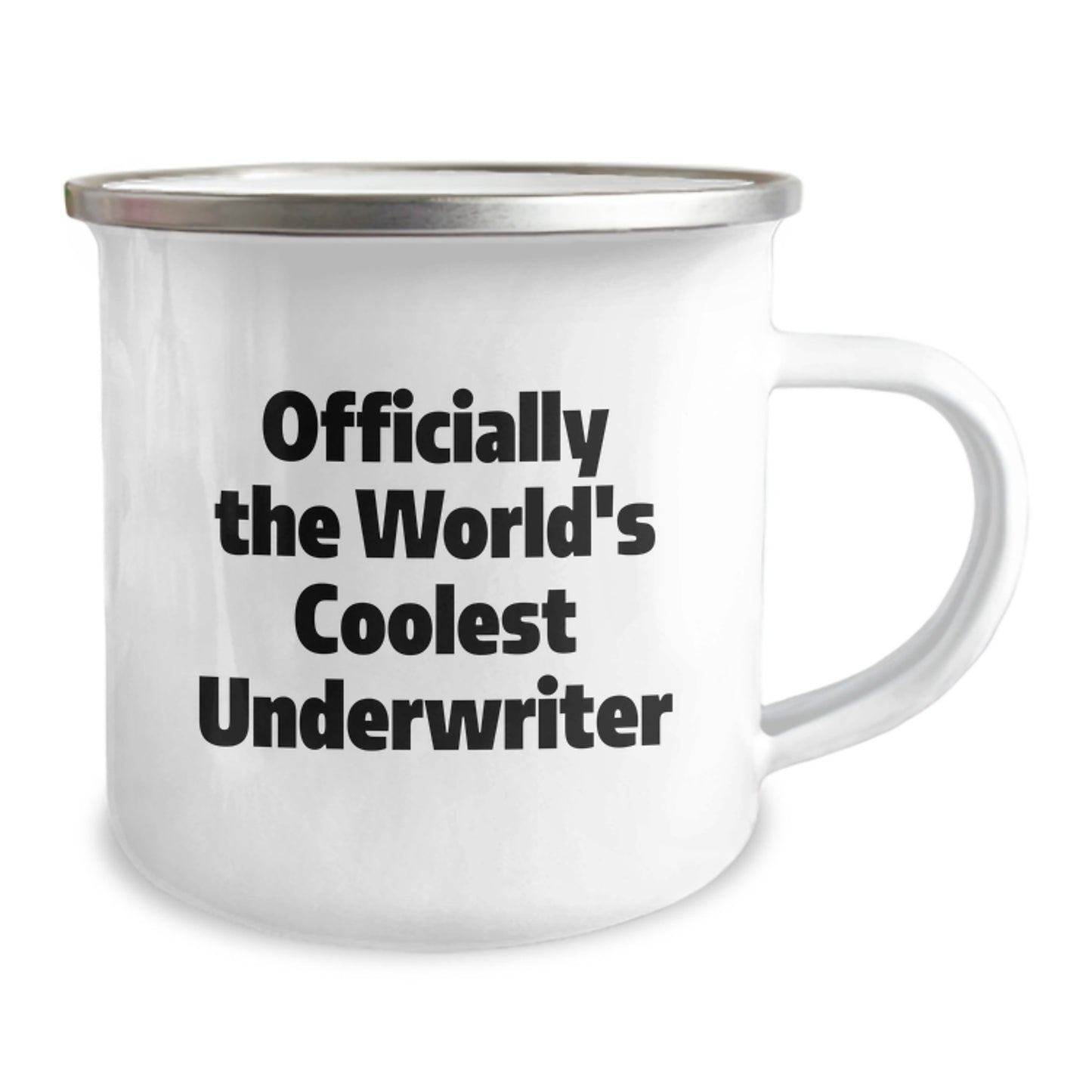 Funny Gifts from Friends to Underwriter, Officially The World's Coolest Underwriter, Unique Graduation Gifts for Underwriter - Image 2