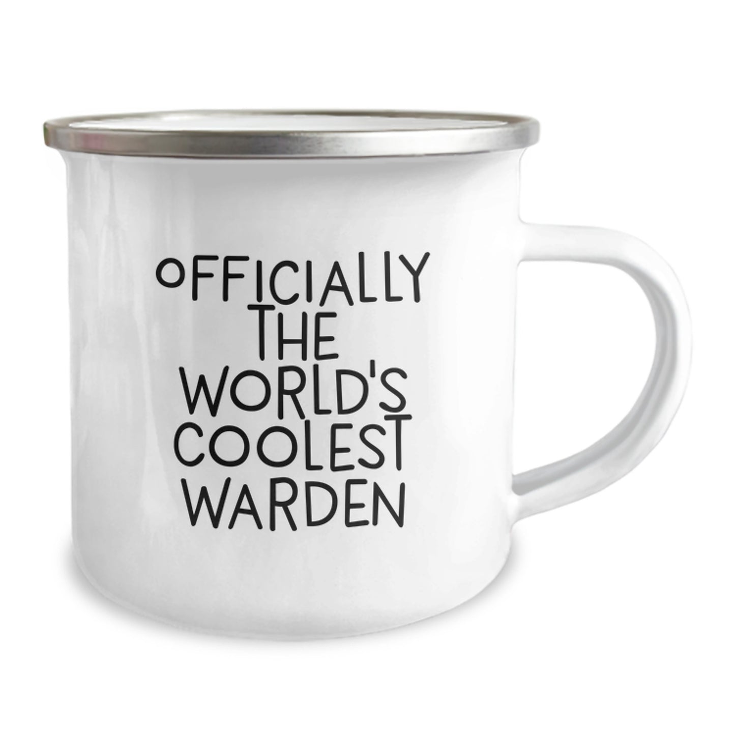 Officially Funny Warden Gifts, Camping Mug for Friends, Gifts from Men, Gifts for Wardens, Unique Graduation Unique Gifts - Image 2