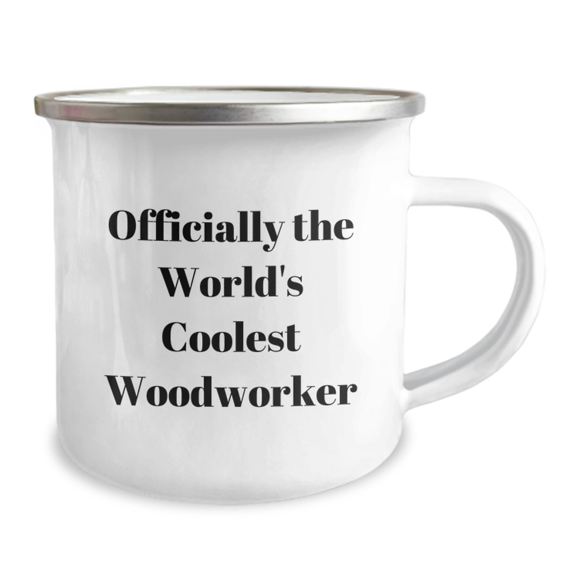 Woodworker Gifts from Men Graduation Unique Gifts for Woodworker Officially The World's Coolest Woodworker Funny Camping Mug - Image 2