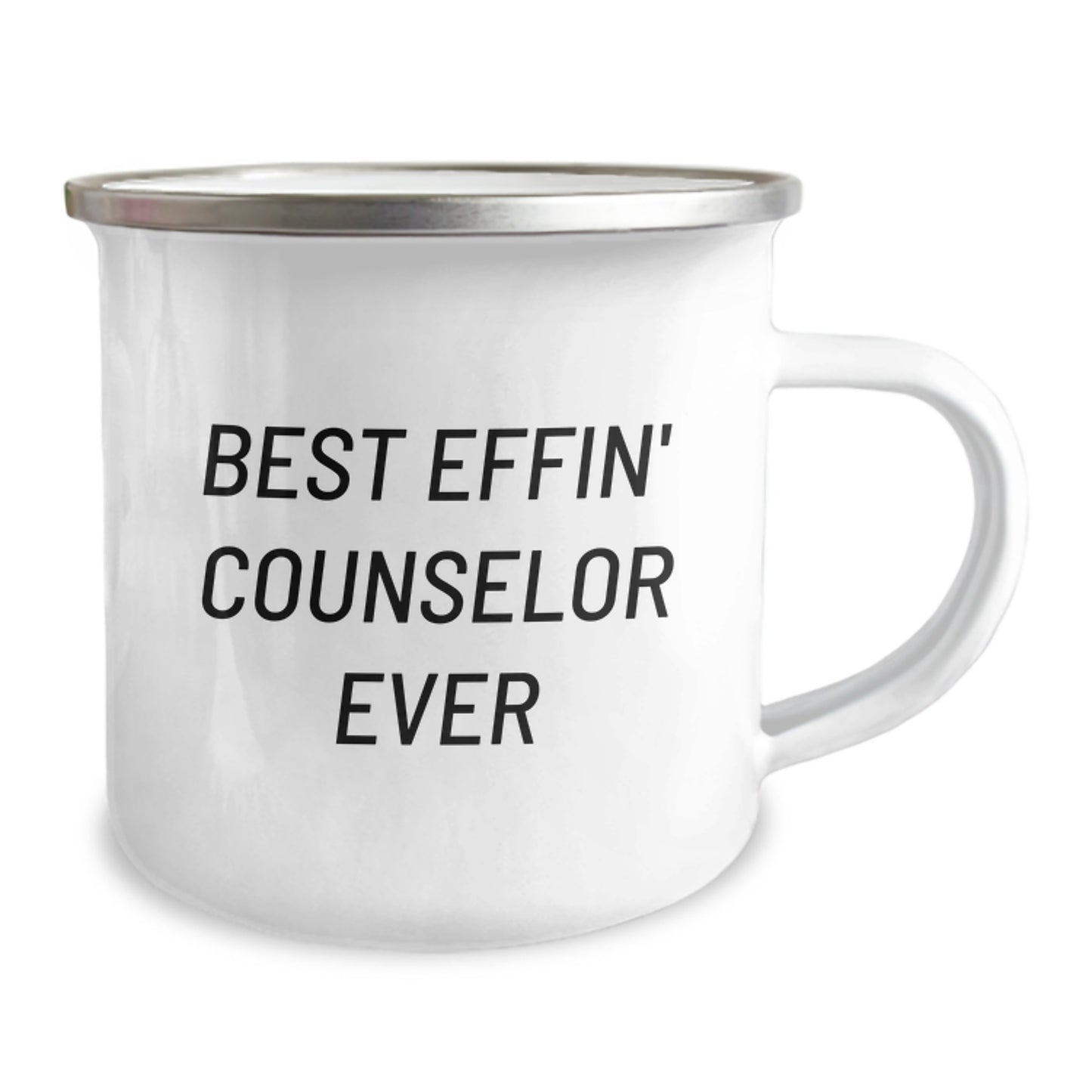 Funny Counselor Gifts from Friends for Best Effin' Counselor Ever Camping Mug, Graduation Unique Gifts - Image 2