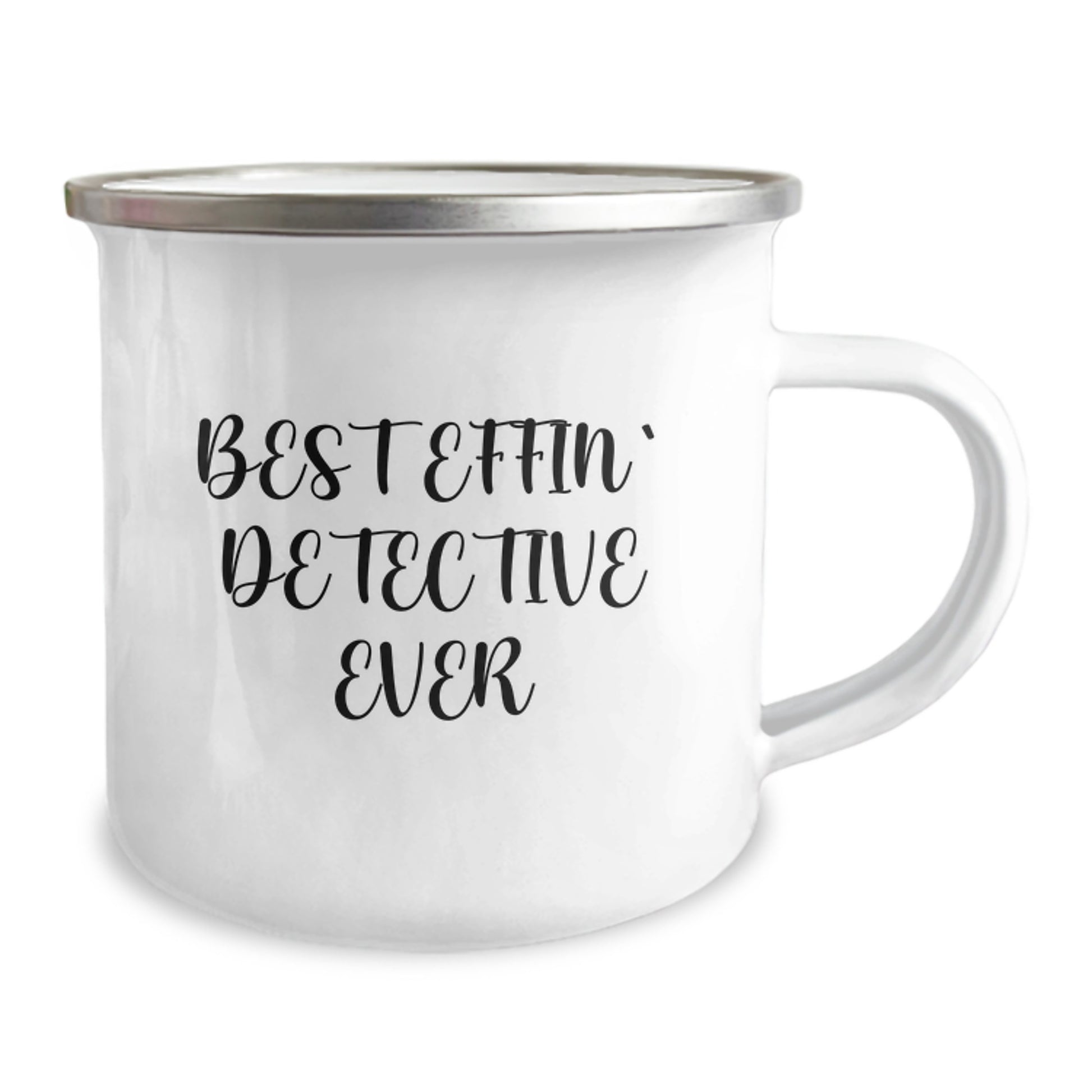 Detective Keepsake Camping Mug for Him Birthday Gift Best Effin' - Image 2