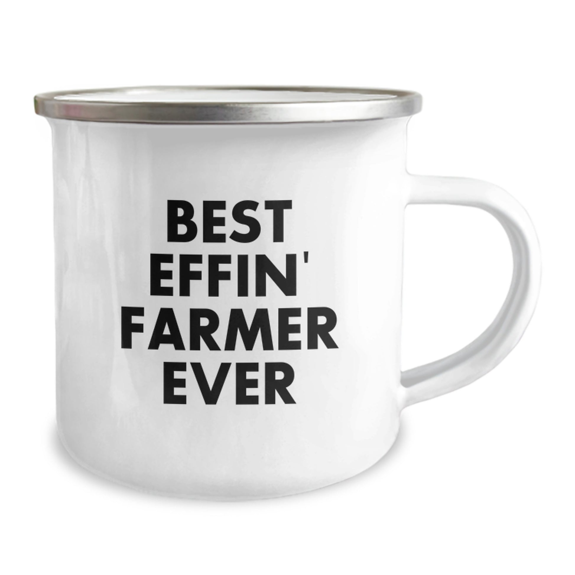 Funny Farmer Gifts from Family or Friends for the Best Effin' Farmer Ever - Unique Camping Mug for Graduation - Image 2