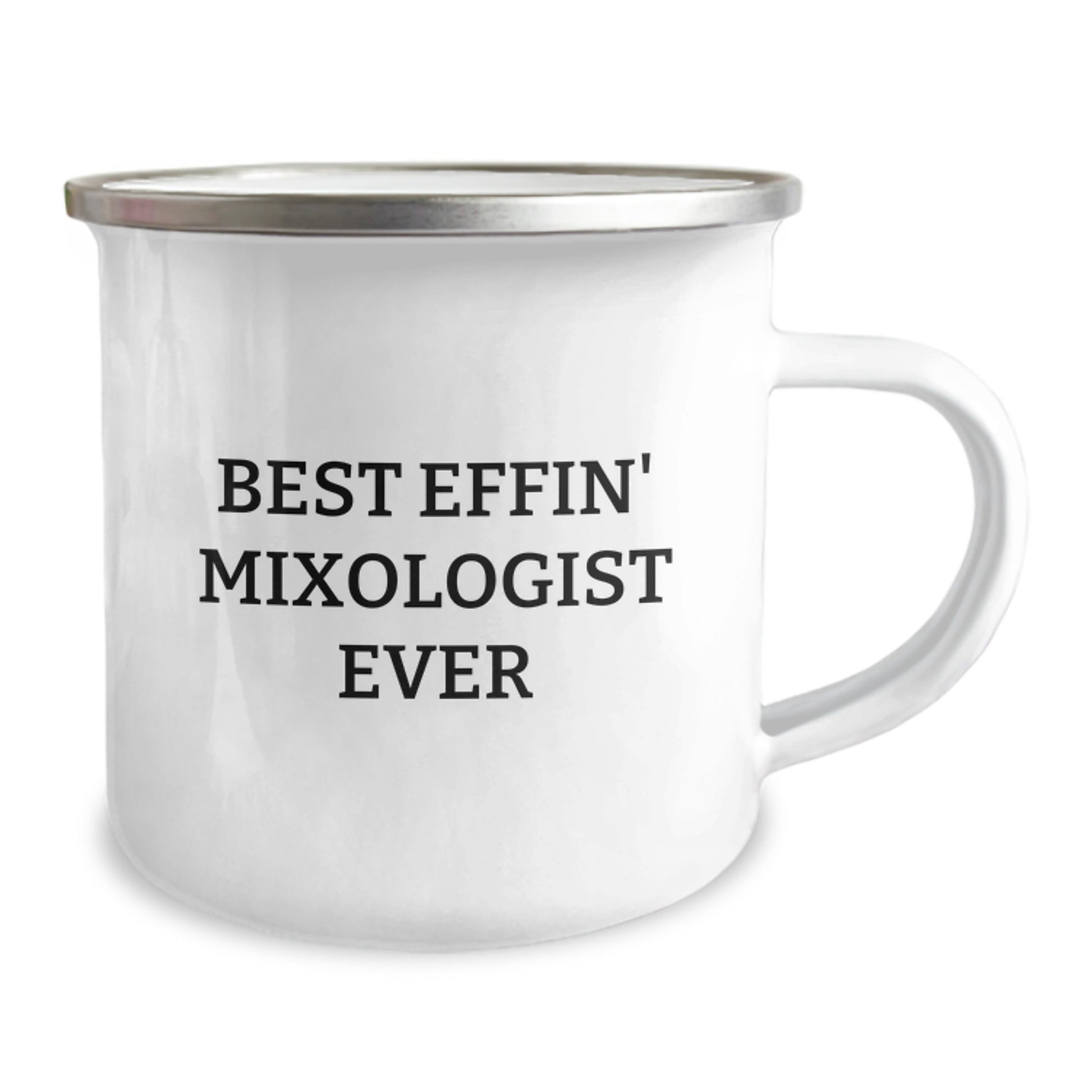 Funny Gifts for Mixologist Friends and Family - Best Effin' Mixologist Ever Stainless Steel Camping Mug for Graduation Unique Gifts - Image 2