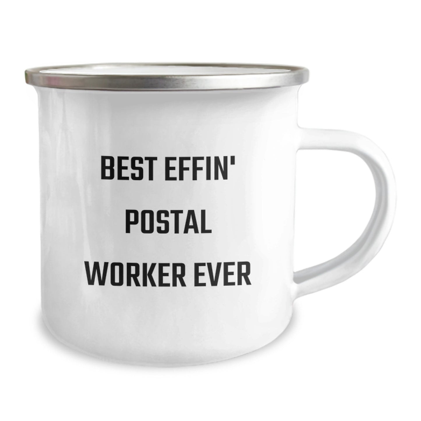 Birthday Gift Postal Worker Mug Best Effin' Postal Worker Ever for Her - Image 2