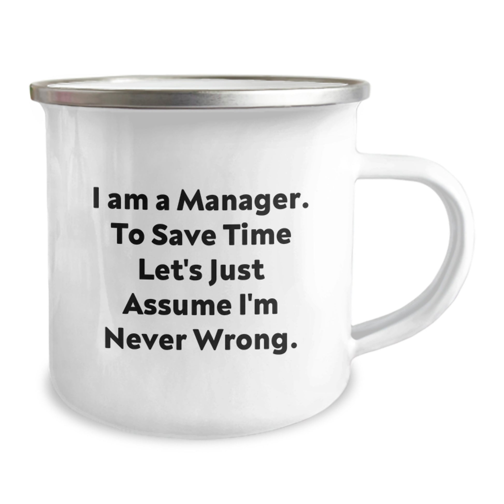 Birthday Gift for Her Manager Camping Mug I Am A Manager Present - Image 2