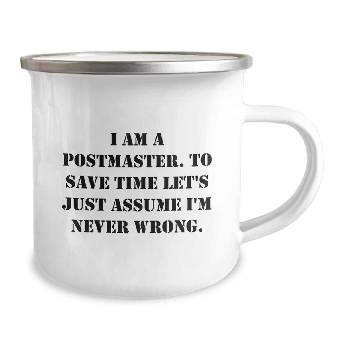 Postmaster Camping Mug Gift for Him - A Humorous Keepsake Present - Image 2