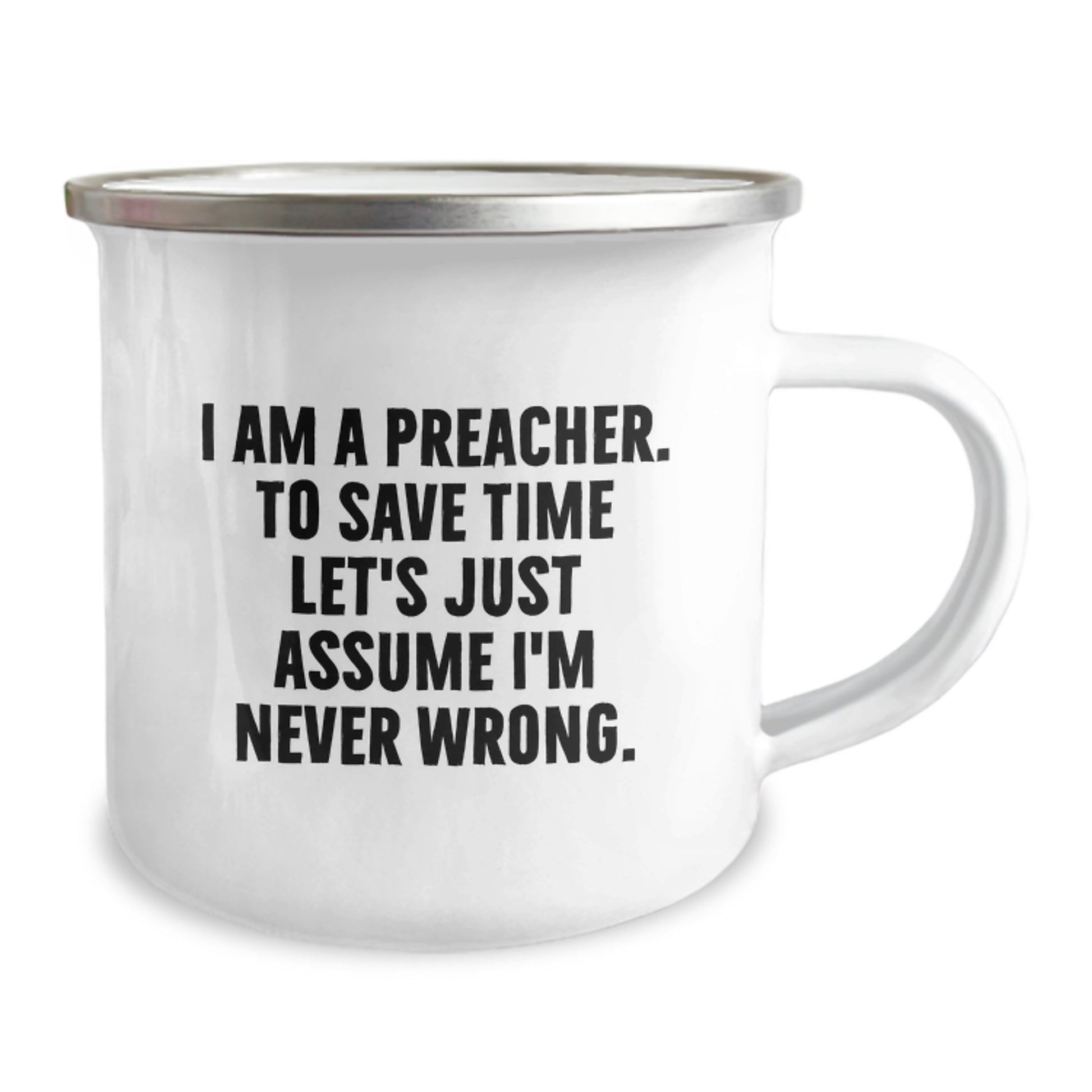 Preacher Keepsake Camping Mug for Him Birthday Gift - Image 2