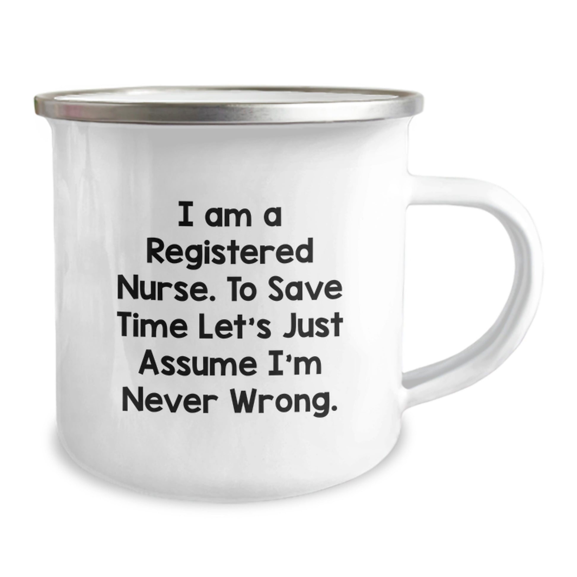 Registered Nurse Camping Mug Keepsake Birthday Surprise Gift for Him - Image 2