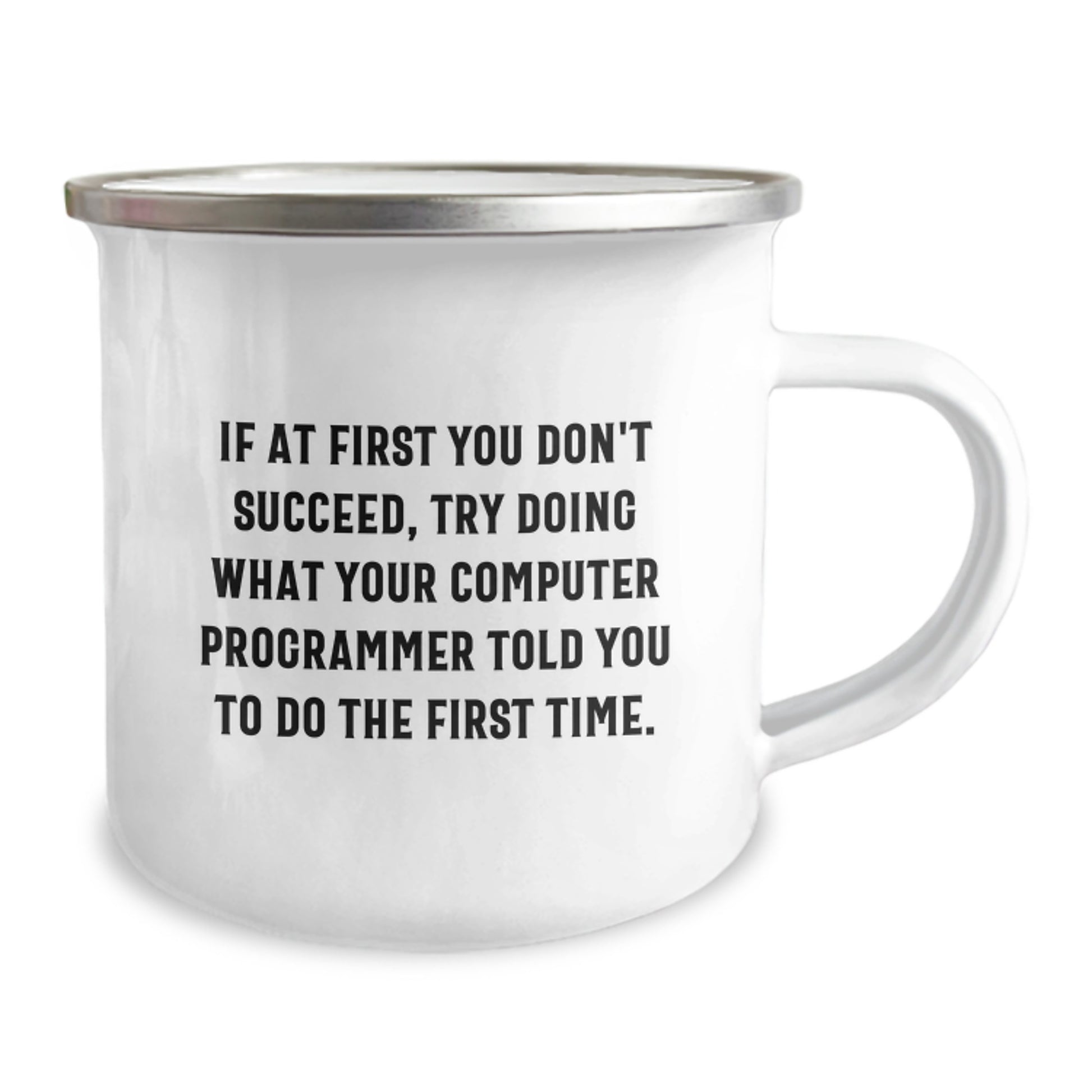 Funny Computer Programmer Gifts for Men, Unique Graduation Unique Gifts from Family to Computer Programmer Friends, Camping Mug - Image 2