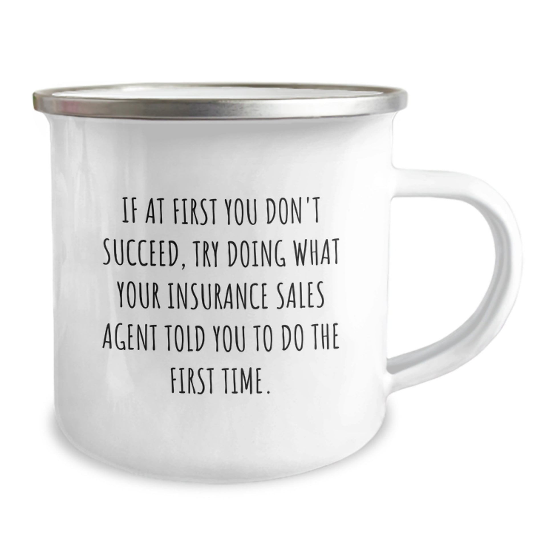 Insurance Sales Agent Keepsake Camping Mug for Him Birthday Gift - Image 2