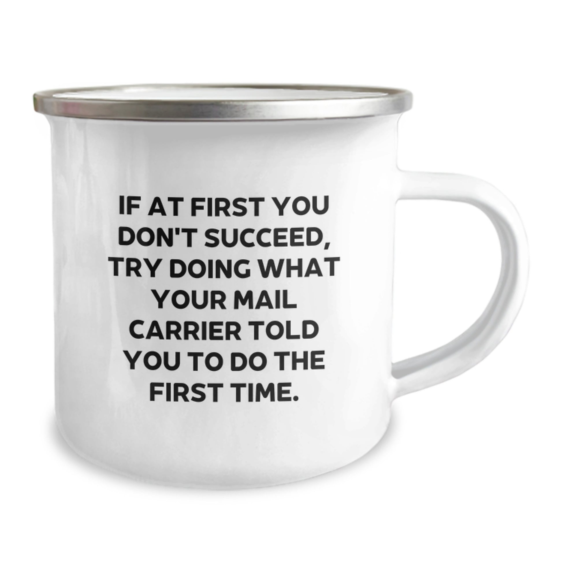 Funny Mail Carrier Quote Gifts from Friends, Camping Mug for Mail Carrier, Birthday Unique Gifts for Her - Image 2