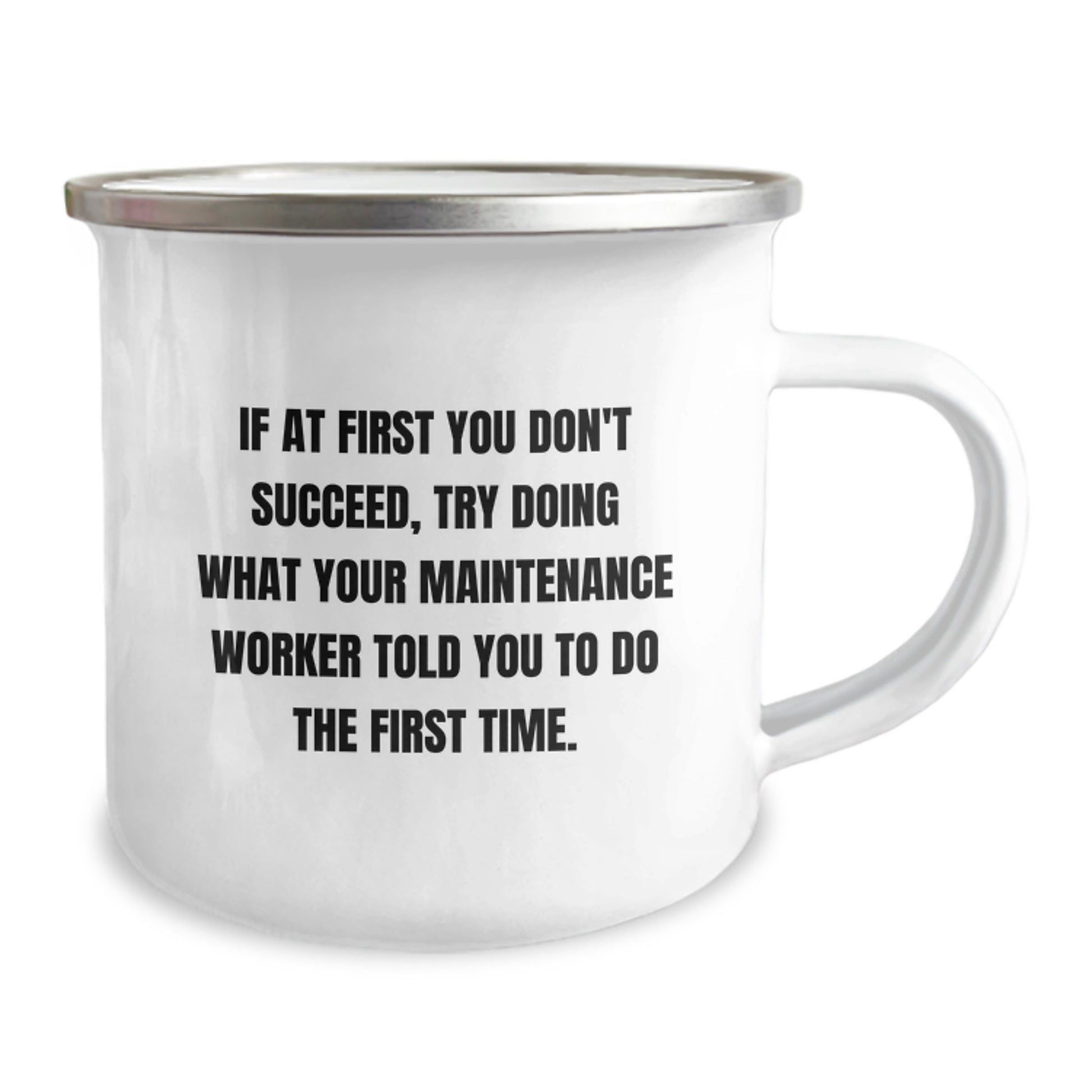 Birthday Gift Camping Mug for Her Present - Maintenance Worker Humor - Image 2