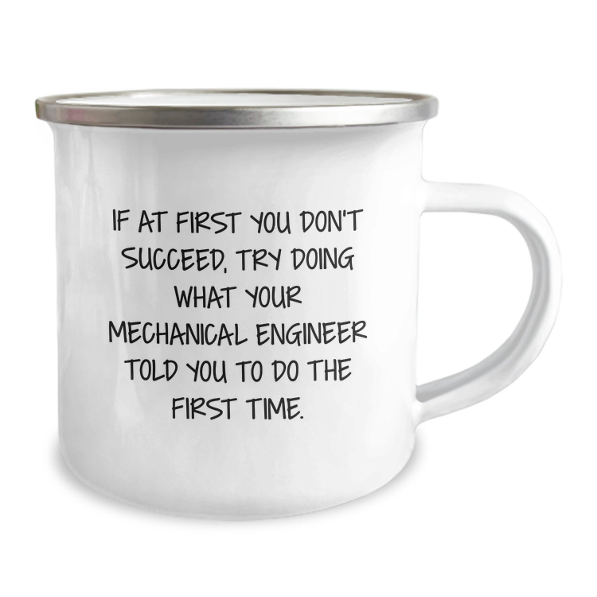 Mechanical Engineer Keepsake Camping Mug Stainless Steel Birthday Gift - Image 2