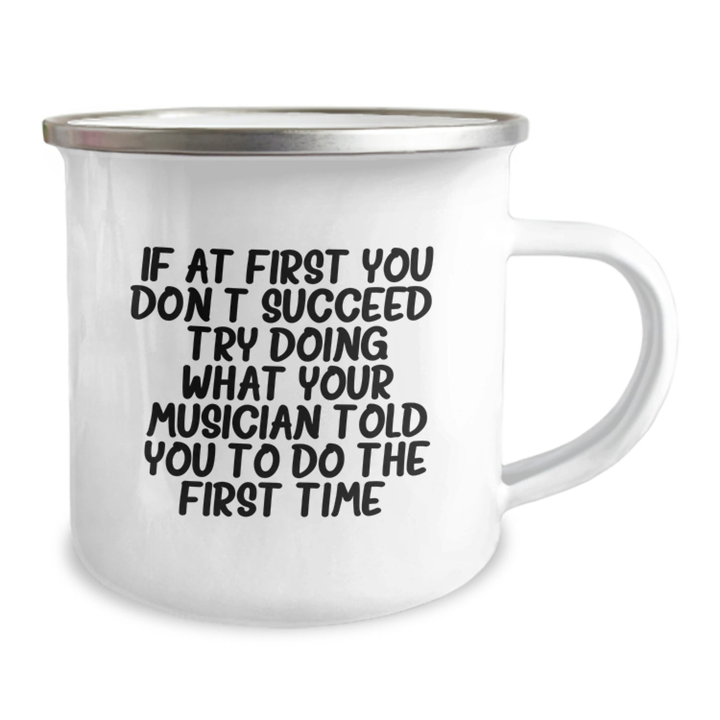 Musician Keepsake Camping Mug for Him Birthday Gift - Image 2