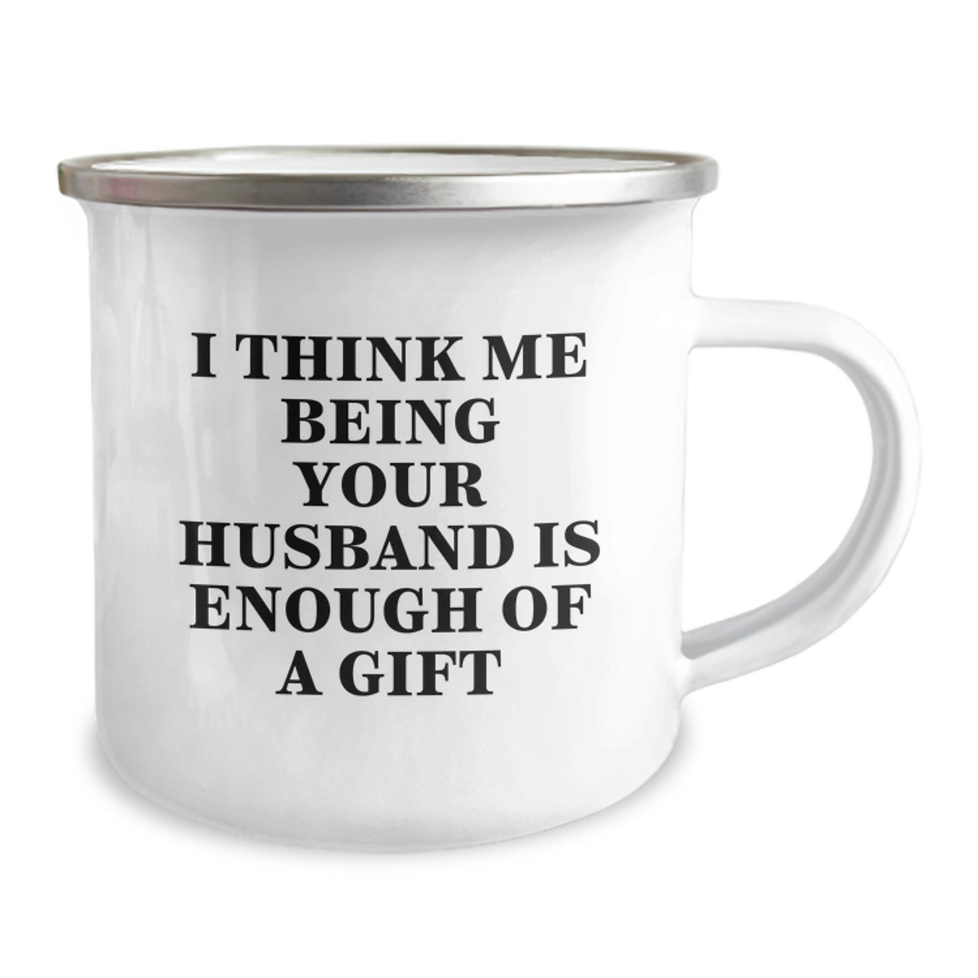 Funny Husband Camping Mug Gifts for Him from Wife, Christmas Unique Husband Quotes Gifts, Camping Outdoor Mug for Husband on Christmas Day - Image 2