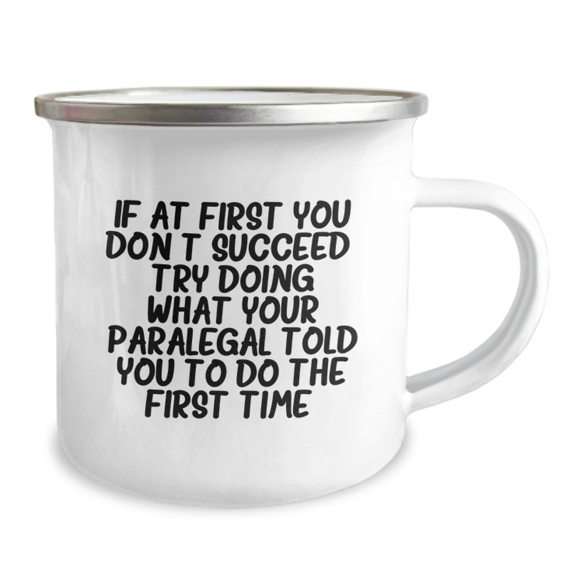 Paralegal Christmas Gift for Him - Encouraging Keepsake Camping Mug - Image 2