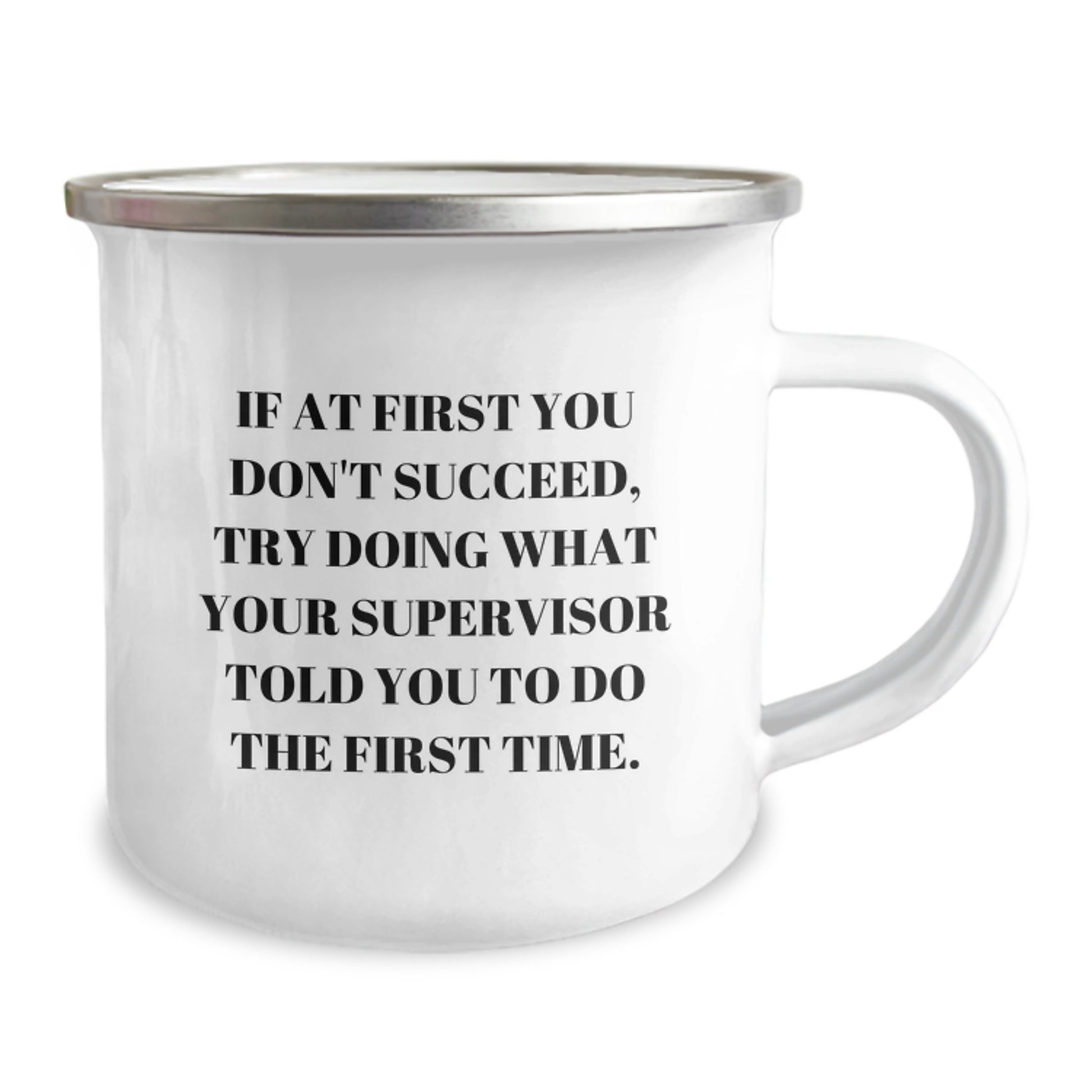 Funny Supervisor Camping Mug Gifts from Friends or Family for Valentine's Unique Ideas - Image 2