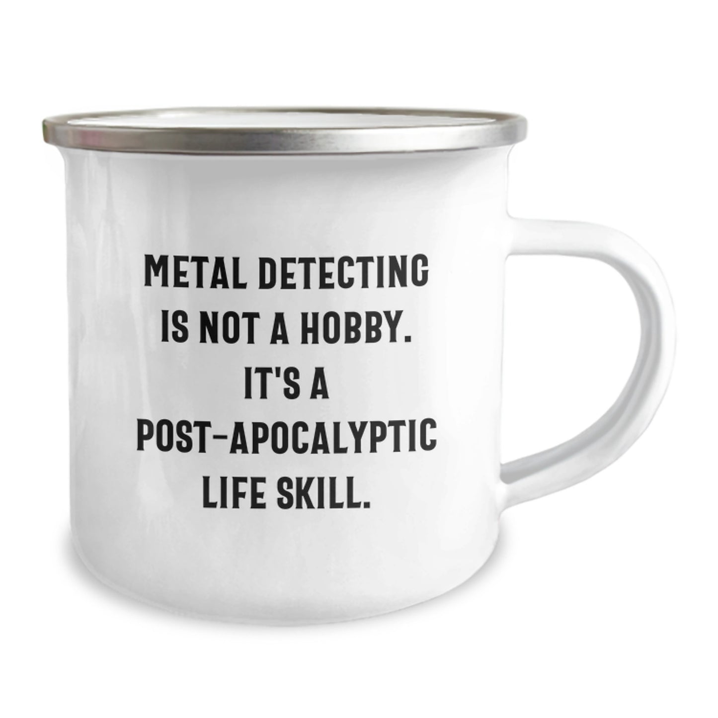 Metal Detecting Keepsake Camping Adventure Mug for Him Birthday Gift - Image 2