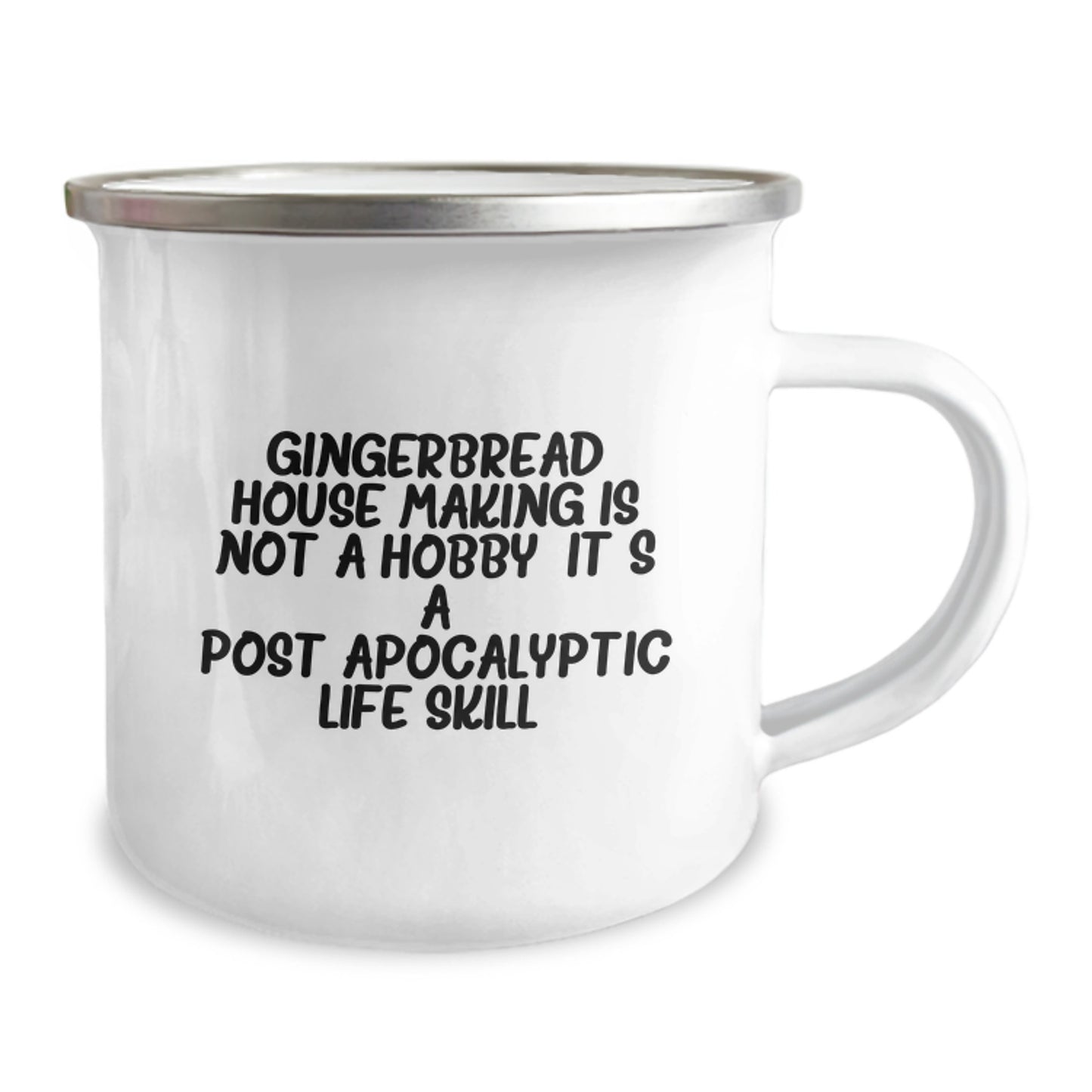 Birthday Gift Gingerbread House Making Camping Mug for Her Present - Image 2
