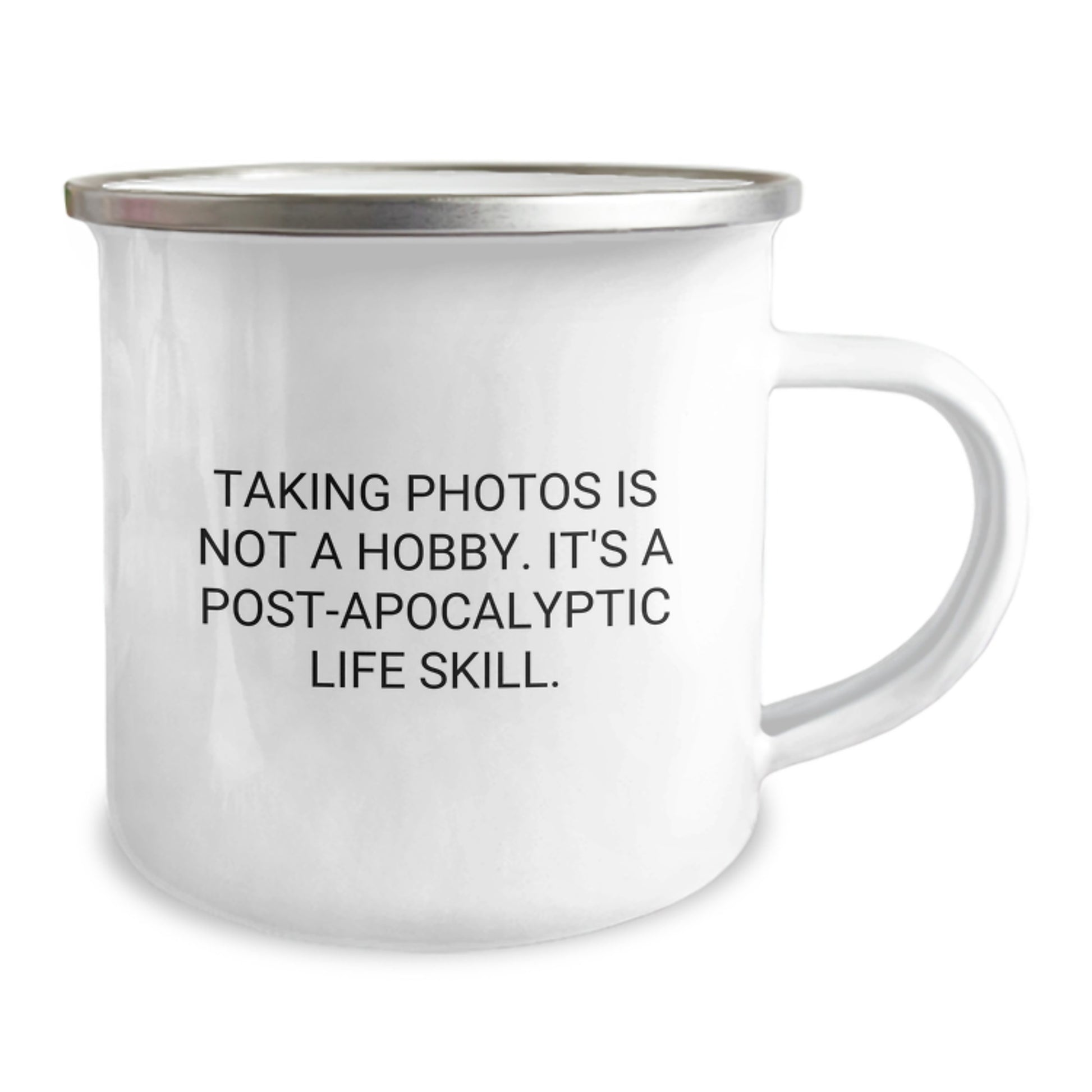 Birthday Gift for Her Present Taking Photos Is Not A Hobby Camping Mug - Image 2