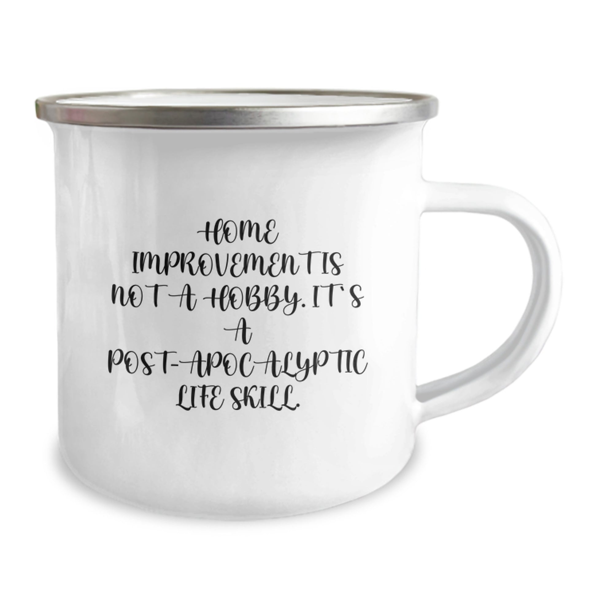 Home Improvement Keepsake Camping Mug for Him Stainless Birthday Gift - Image 2