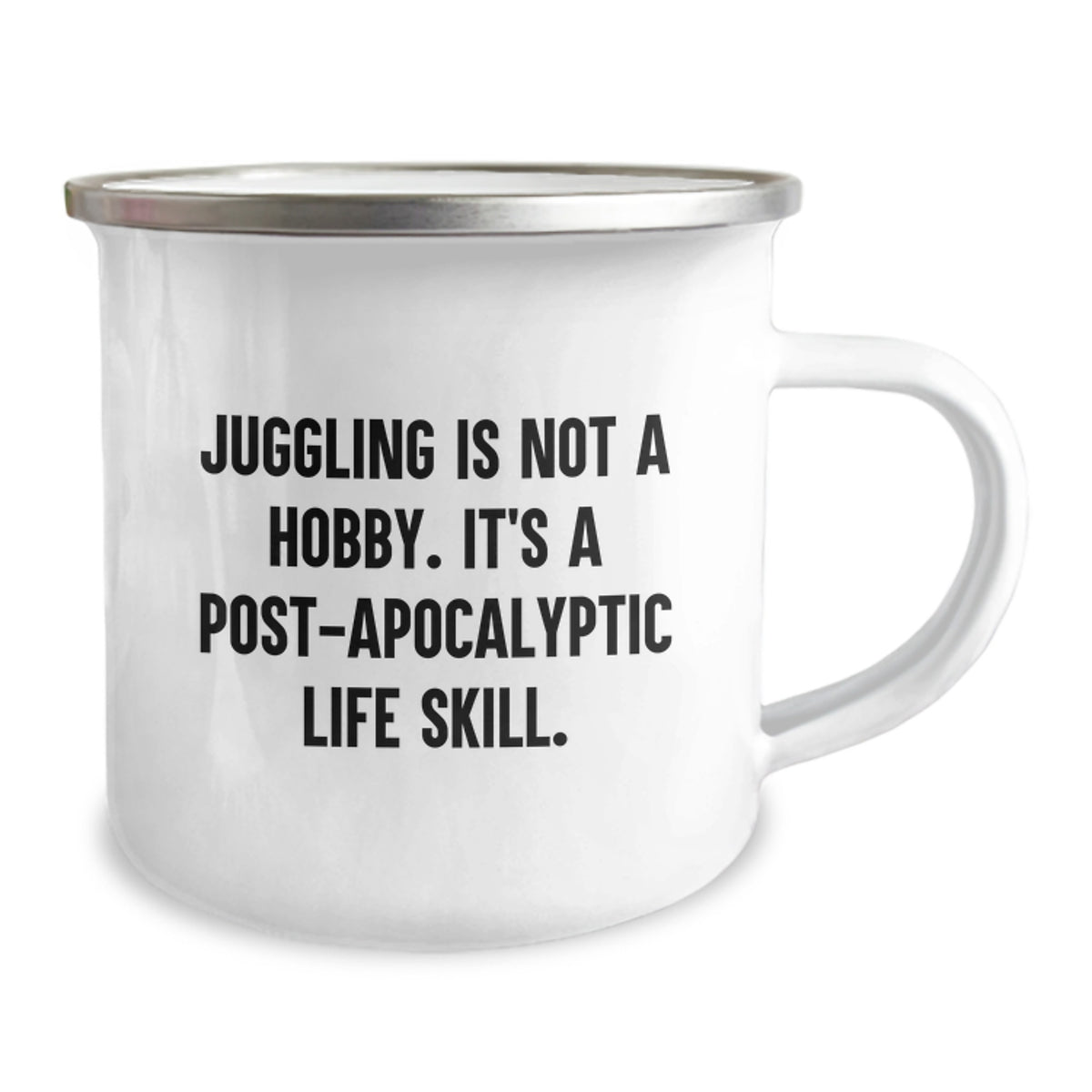 Juggling Keepsake Camping Mug for Him Birthday Gift Adventure Durable - Image 2