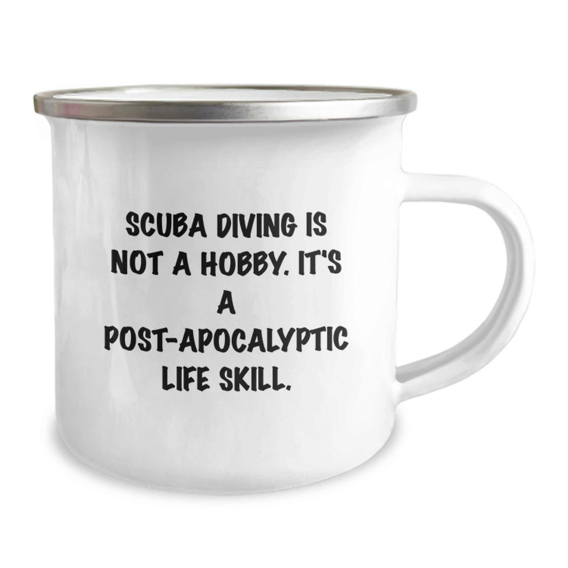 Scuba Diving Keepsake Camping Mug for Him Birthday Gift Stainless - Image 2