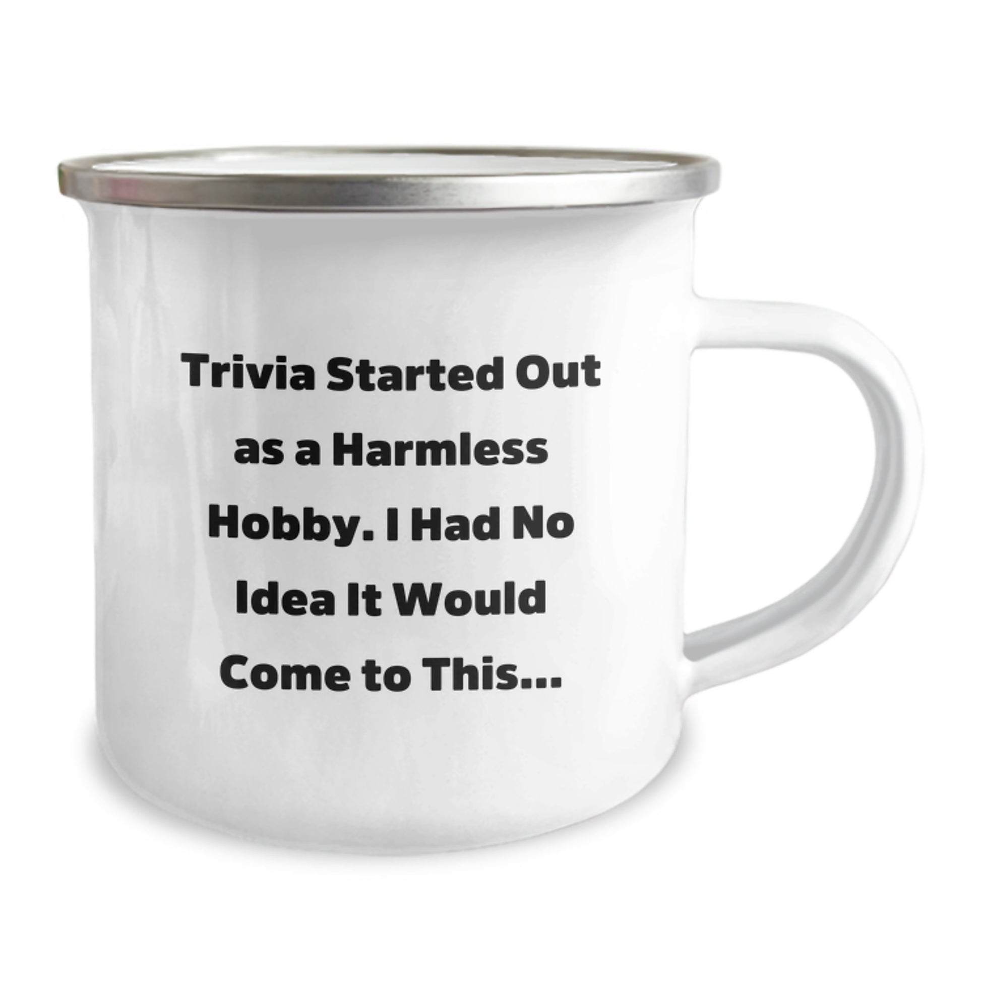 Trivia Camping Mug Keepsake Birthday Gift for Him Fun Adventure - Image 2