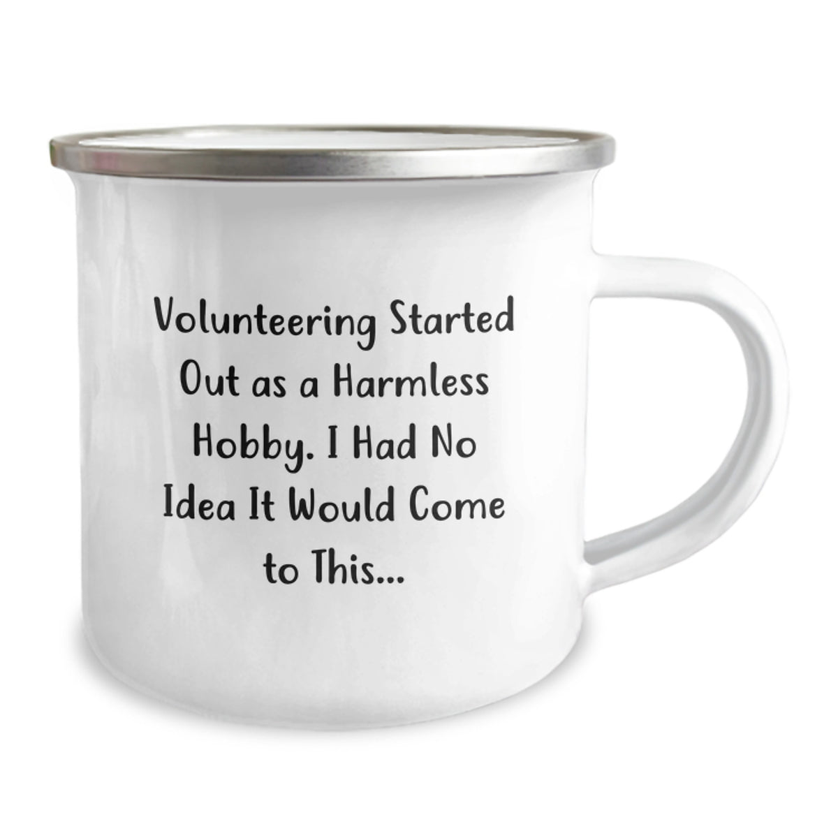 Christmas Gift for Her A Witty Volunteering Camping Mug Present - Image 2
