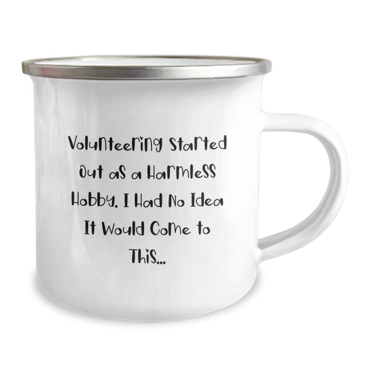 Quirky Volunteering Camping Mug Gift for Friends - Image 2