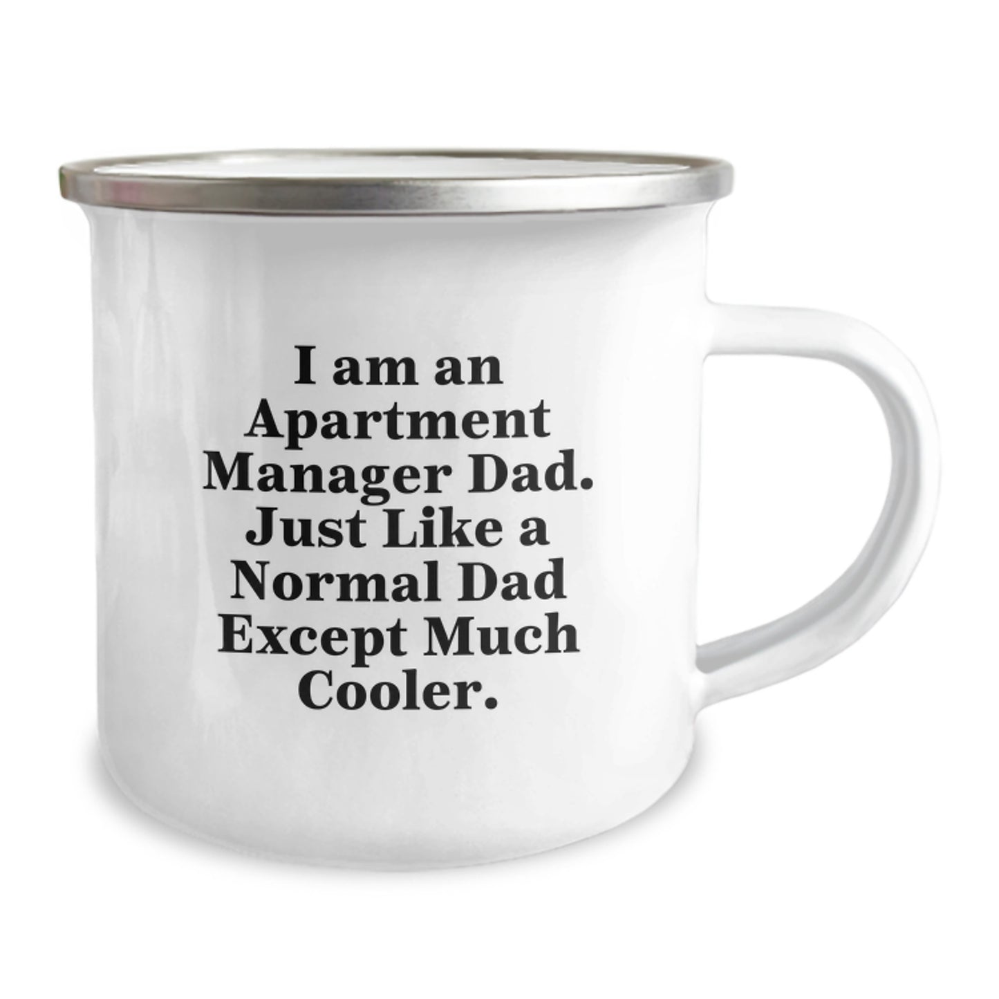 Apartment Manager Camping Mug Keepsake Birthday Gift for Him - Image 2