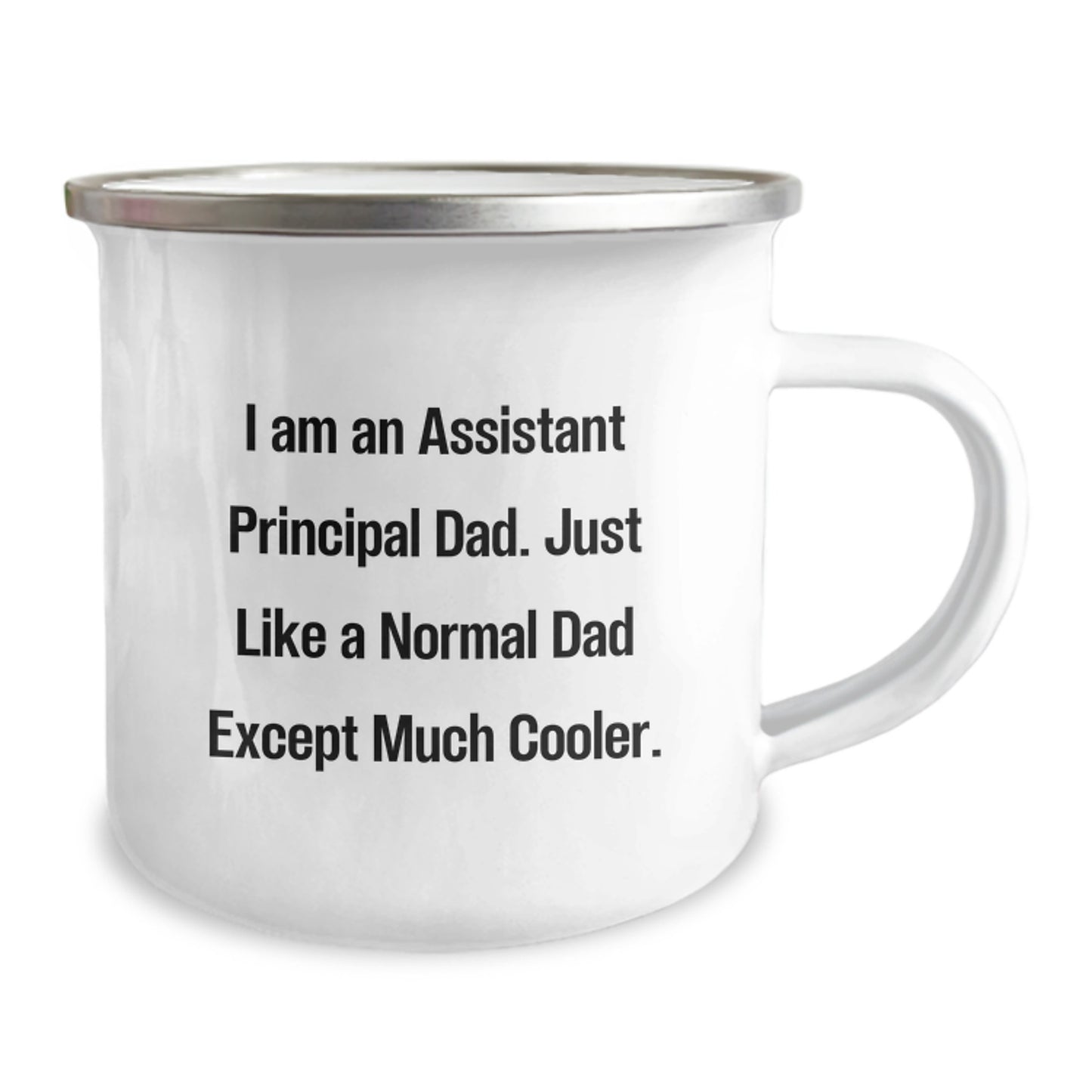 Birthday Gift Camping Mug for Her – Assistant Principal Dad Present - Image 2