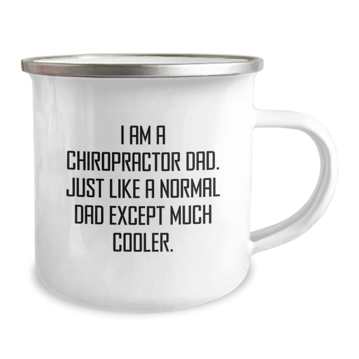 Chiropractor Keepsake Camping Mug for Him Birthday Cool Dad Gift - Image 2