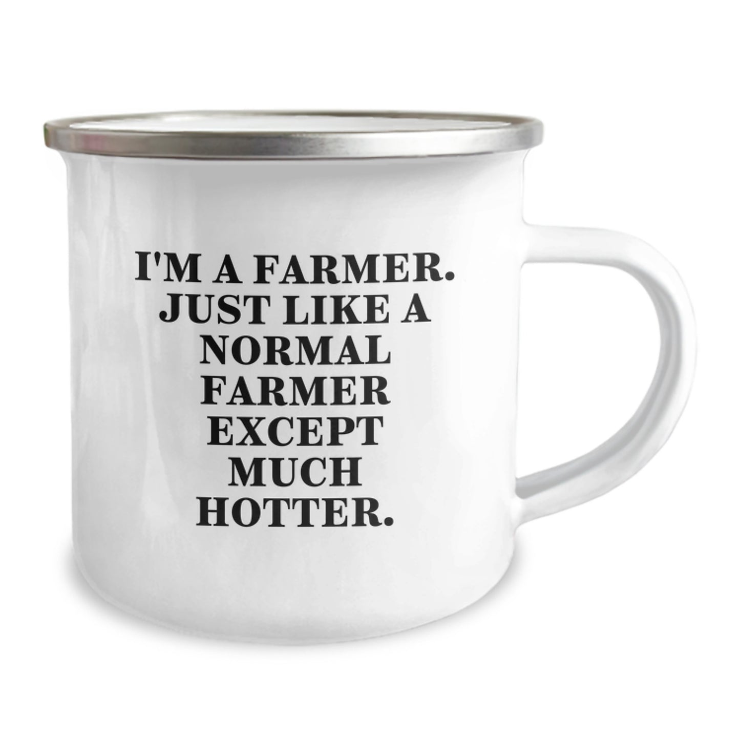 Farmer Gifts from Friends, Funny Camping Mug for Farmers on Valentine's, Unique Gifts for Him - Image 2