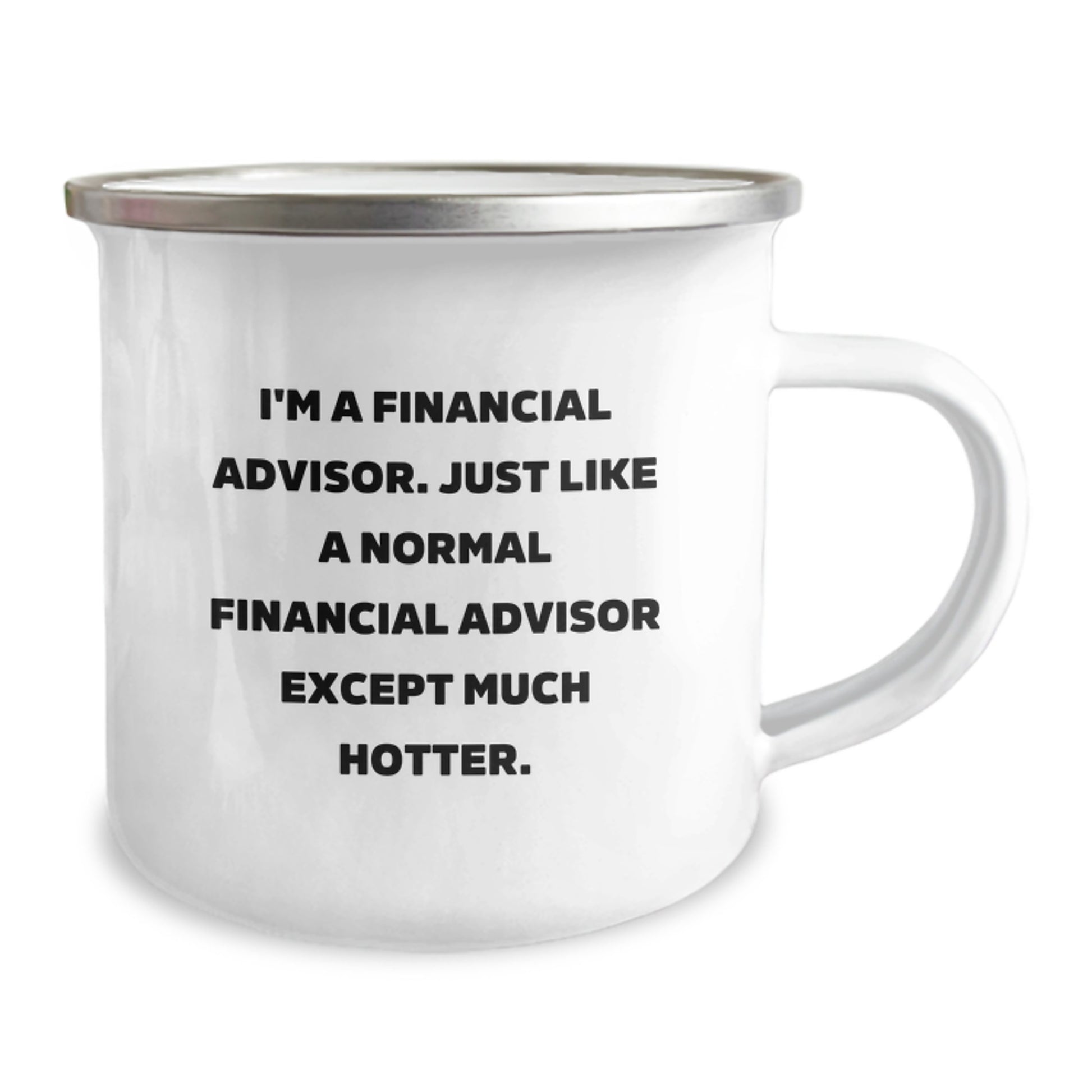 Funny Financial Advisor Gifts - Camping Mug, Birthday Unique Gifts for Men from Friends - Image 2