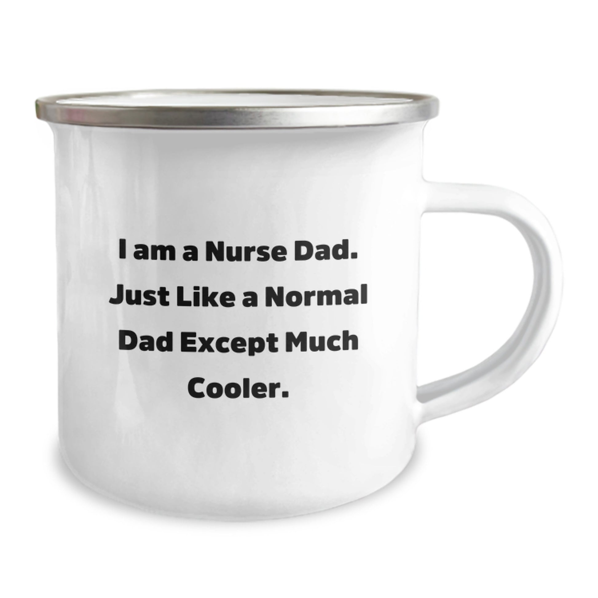 Nurse Camping Mug Novelty Birthday Gift for Friends – I Am A Nurse Dad - Image 2