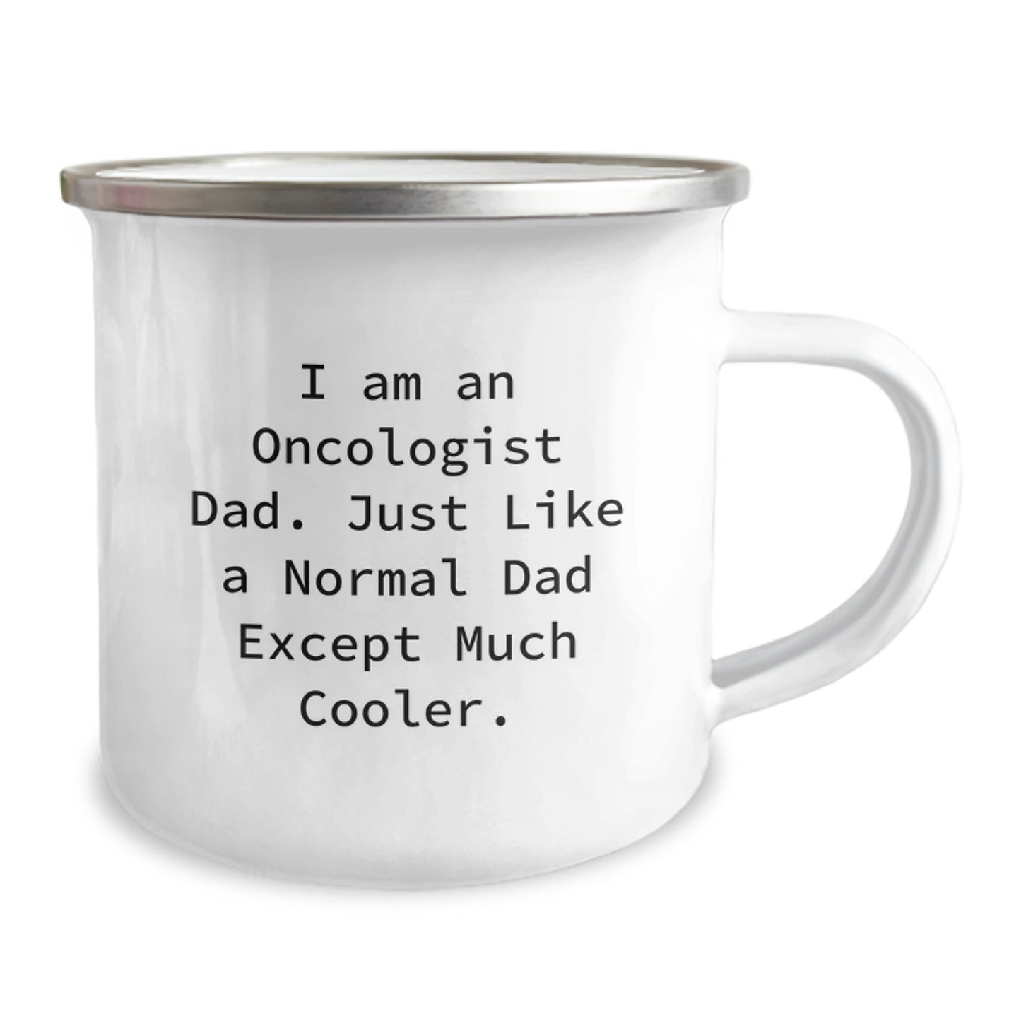 Oncologist Keepsake Camping Mug for Him Birthday Gift – Cool Dad - Image 2