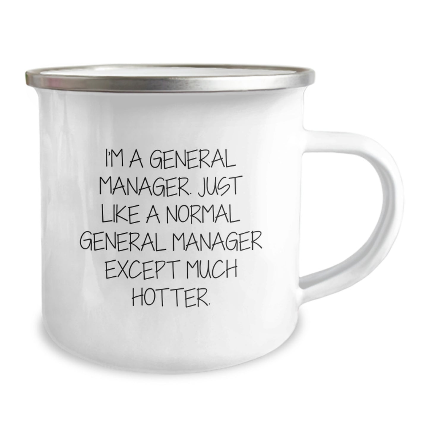 Funny General Manager Christmas Unique Gifts from Friends, Camping Mug for General Manager, I'm A General Manager - Unique General Manager Mug - Image 2
