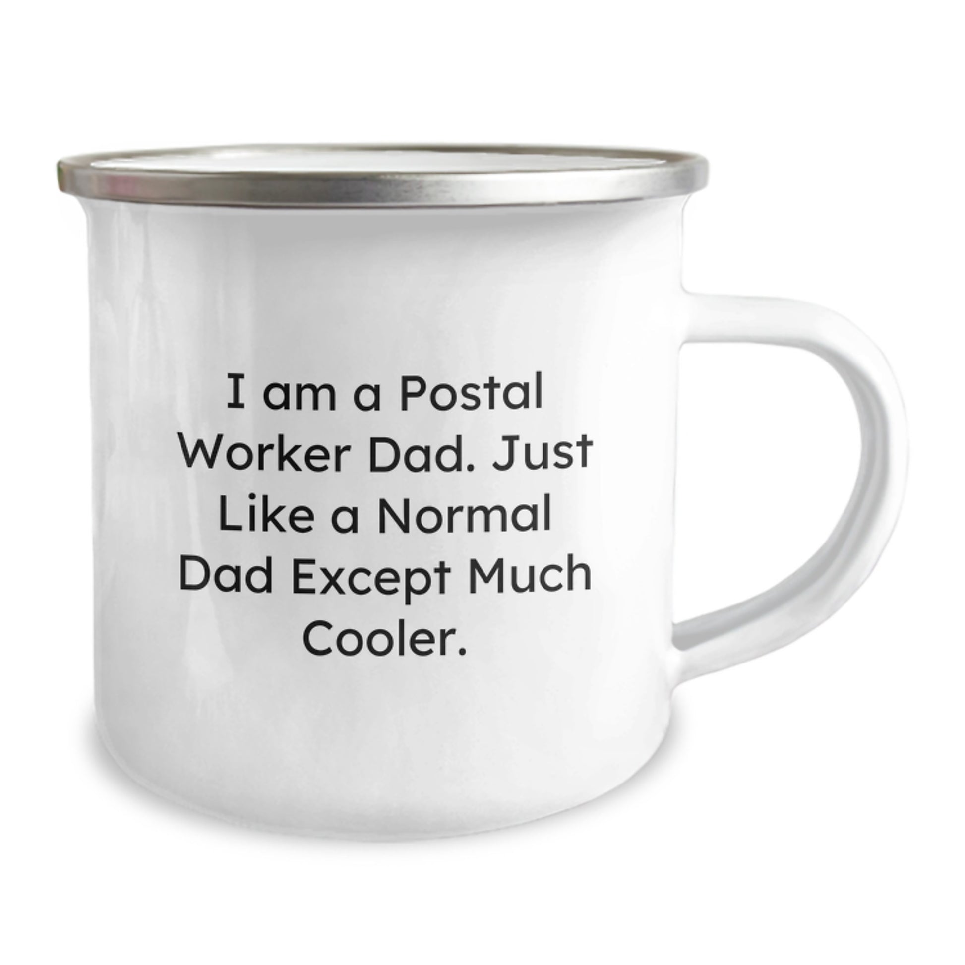 Postal Worker Keepsake Stainless Camping Mug for Him Birthday Gift - Image 2