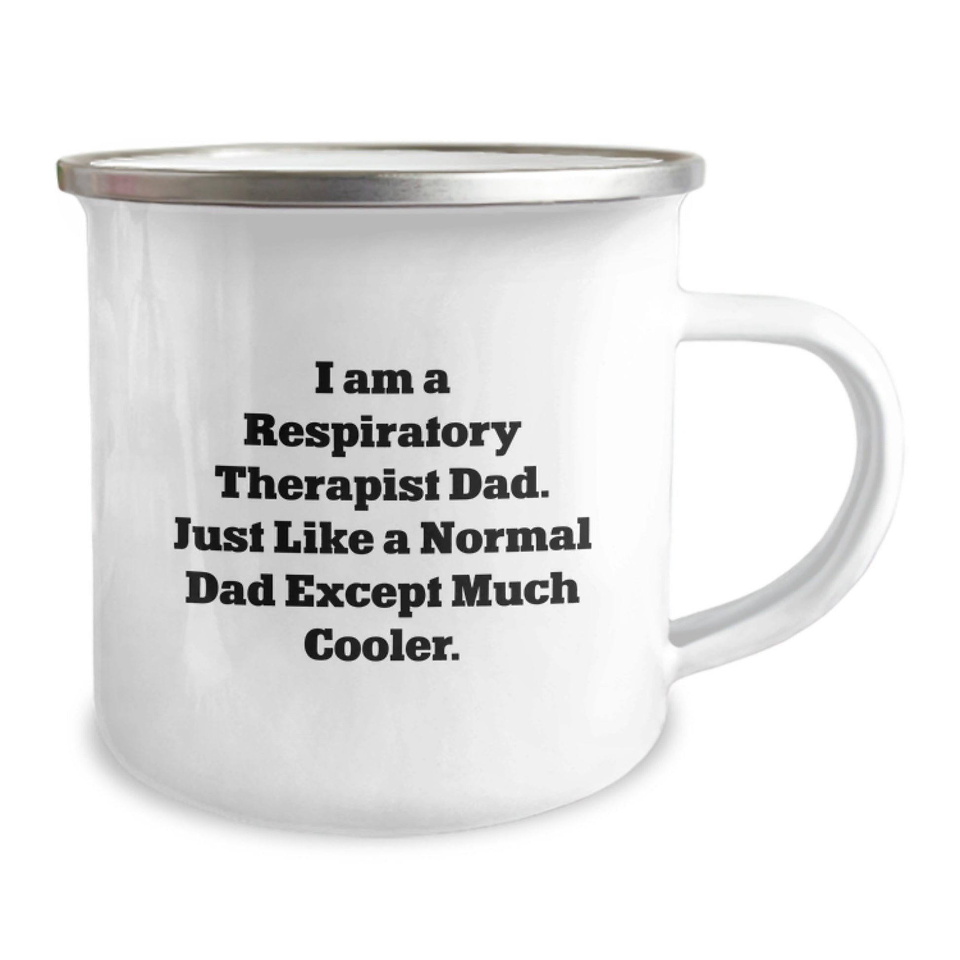 Funny Gifts from Respiratory Therapist Dad, Unique Camping Mugs for Respiratory Therapist Men, Christmas Unique Gifts for Him - Image 2