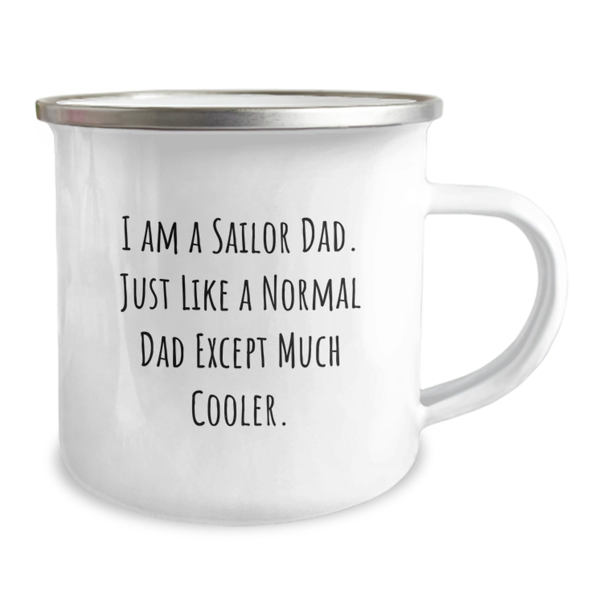 Sailor Dad Keepsake Camping Mug for Him Birthday Gift Stainless Steel - Image 2