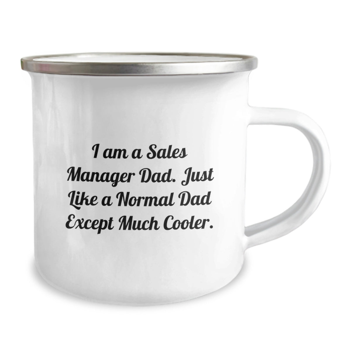 Sales Manager Keepsake Camping Mug for Him Birthday Gift Stainless Cool - Image 2