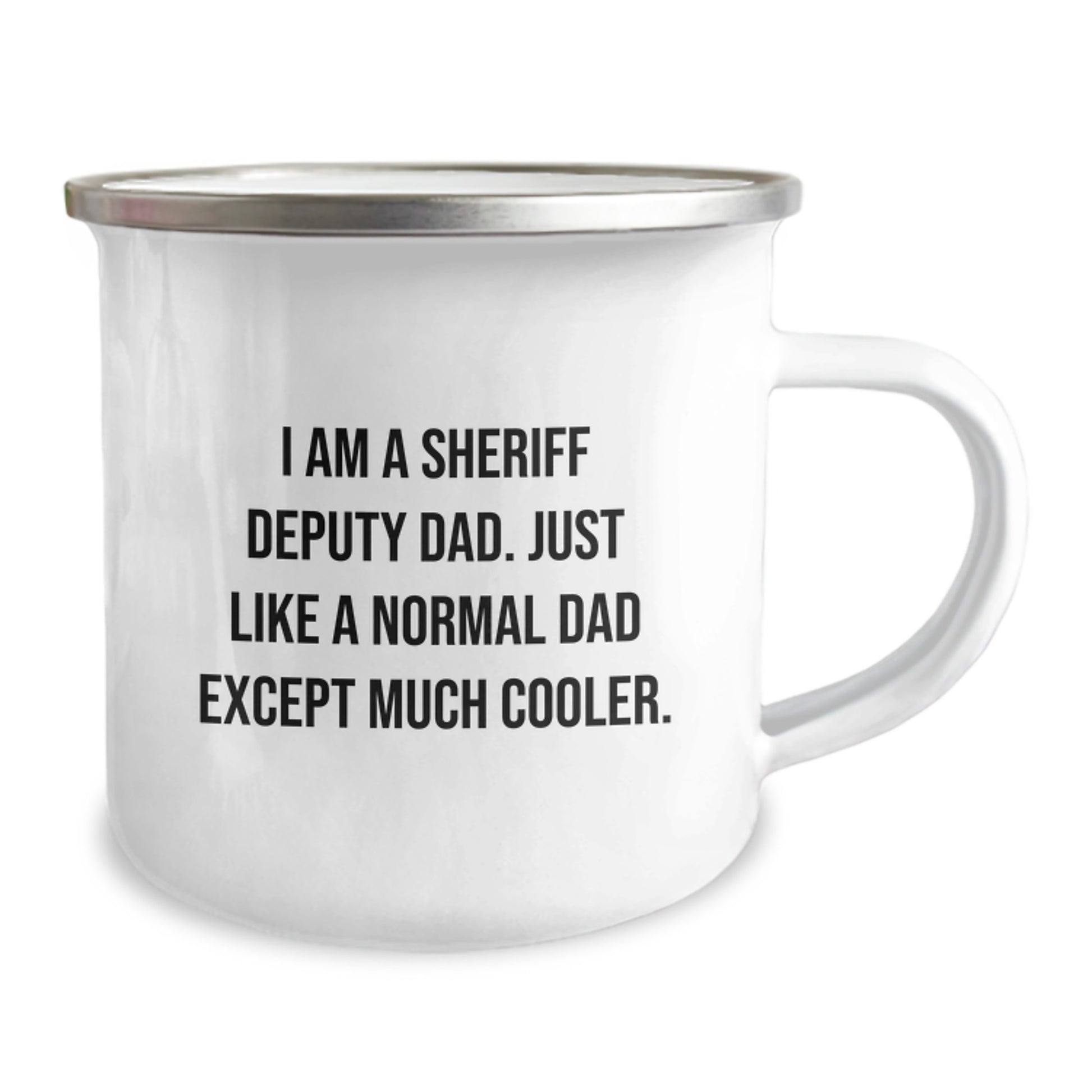 Birthday Gift Sheriff Deputy Camping Mug for Her Present - Image 2