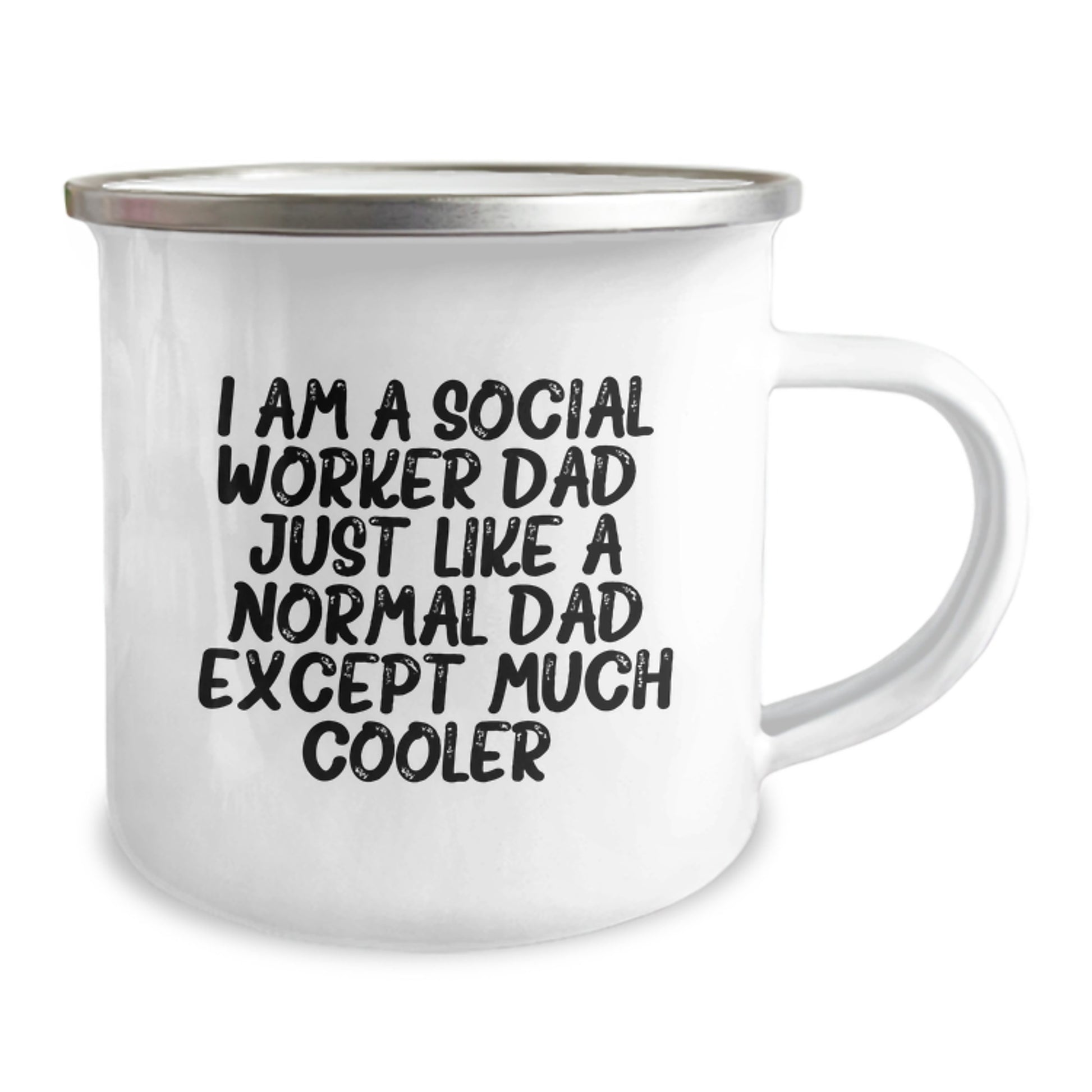 Social Worker Keepsake Camping Mug for Him Birthday Gift - Image 2